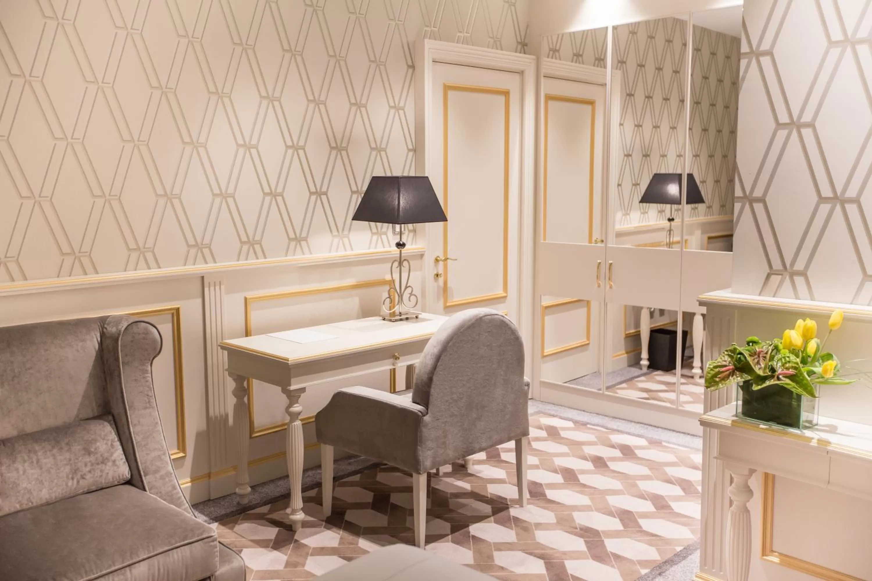 Seating area in The Biltmore Tbilisi Hotel