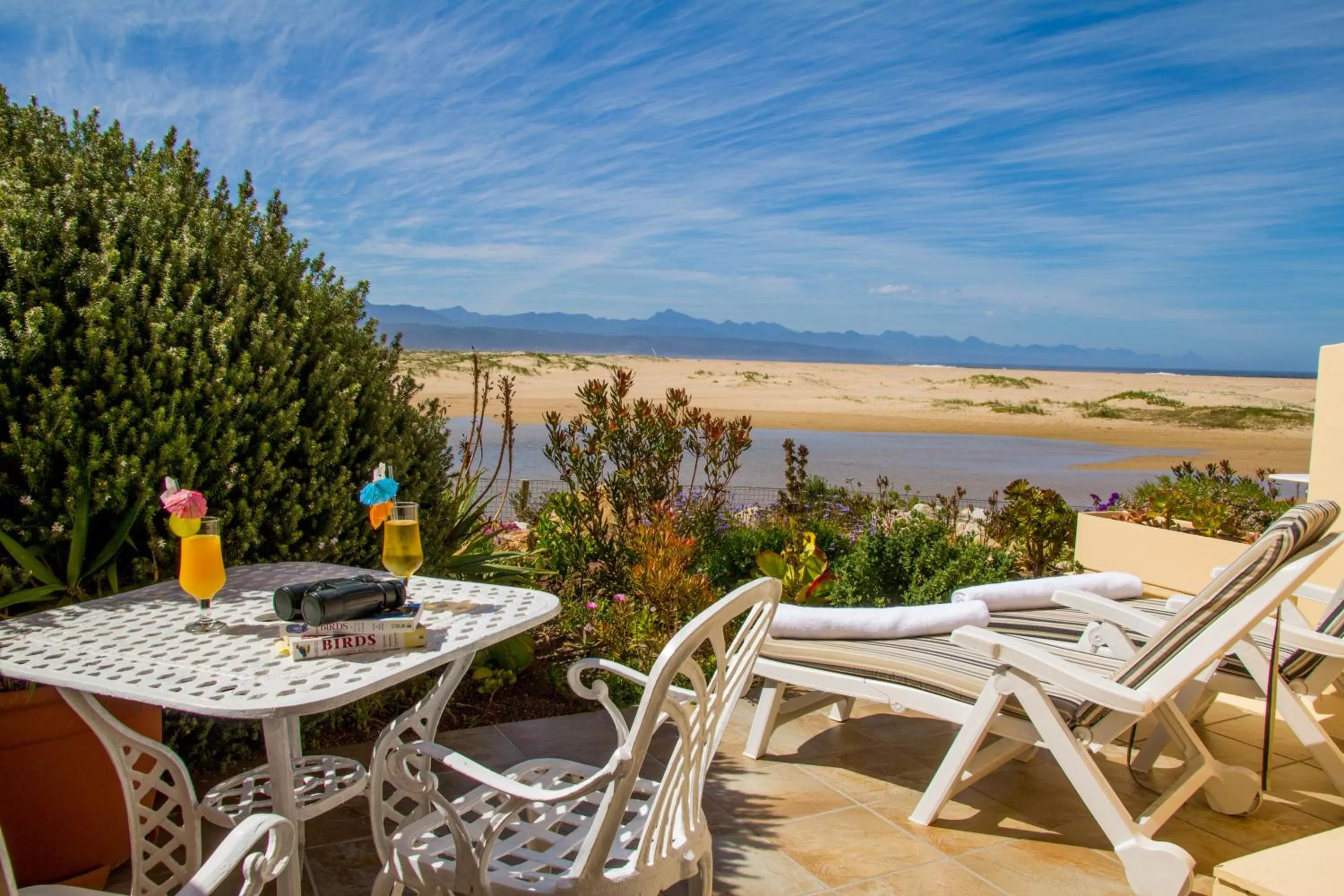 Patio in Milkwood Manor on Sea