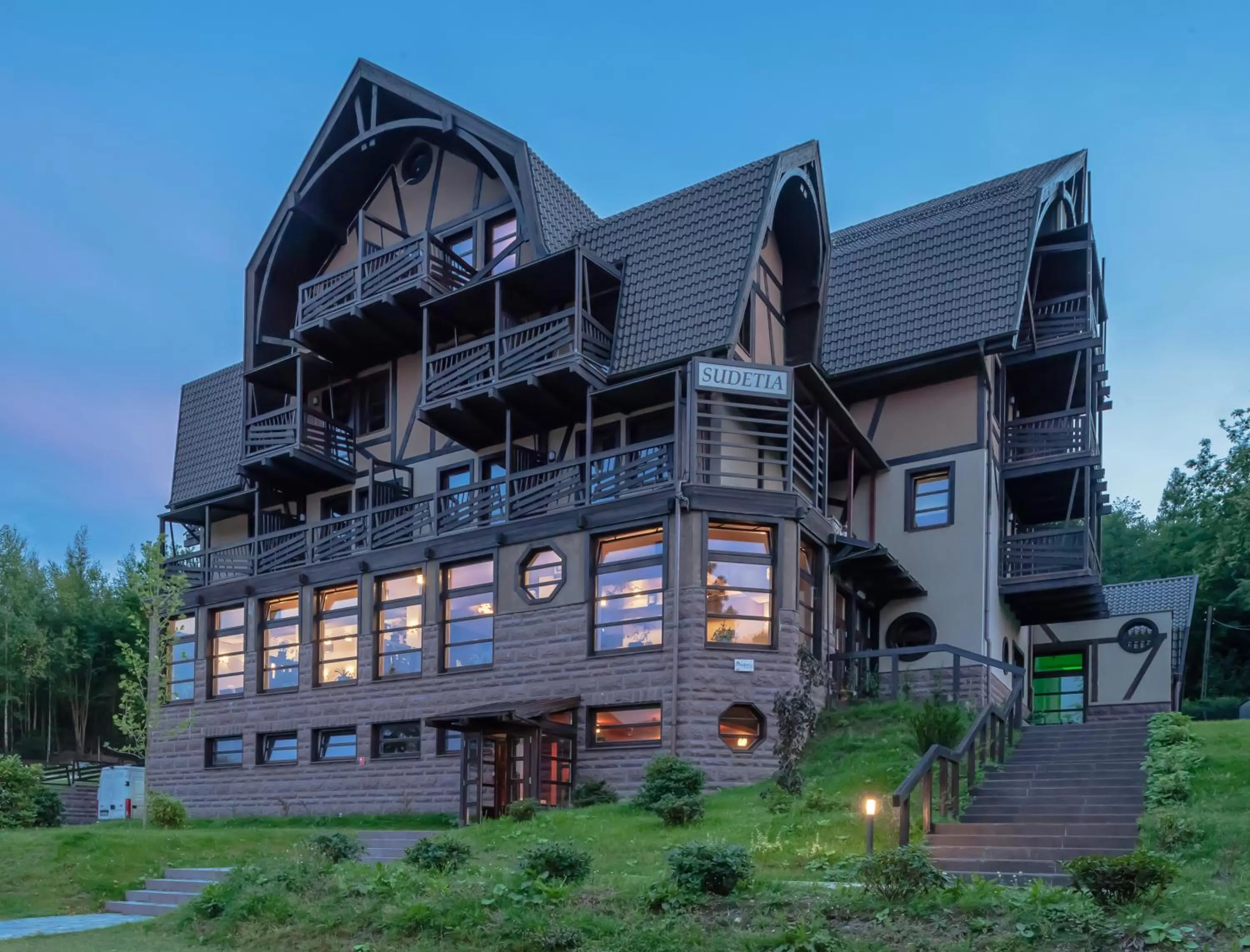 Property building in Boutique Hotel Sudetia - Medical & SPA