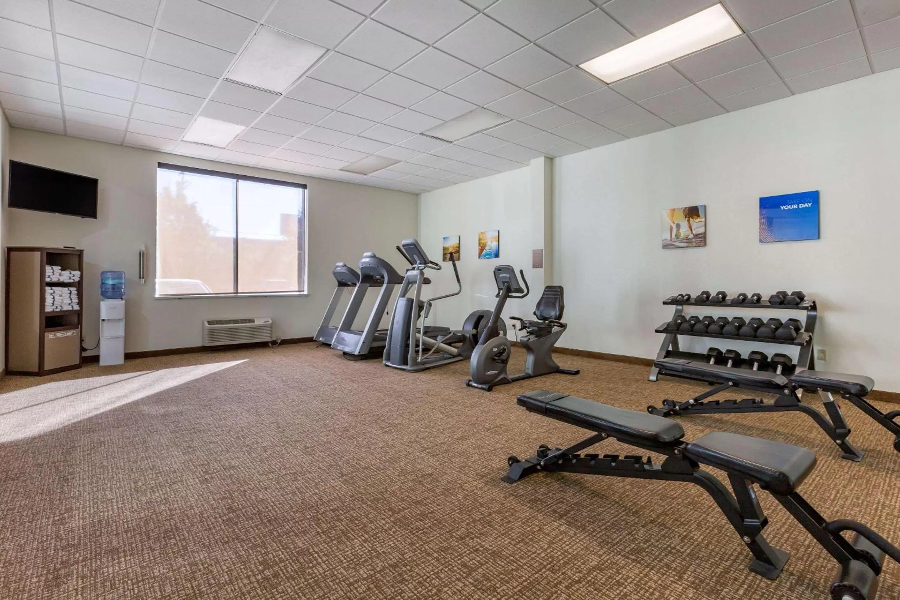 Fitness centre/facilities in Comfort Inn & Suites Coeur d'Alene