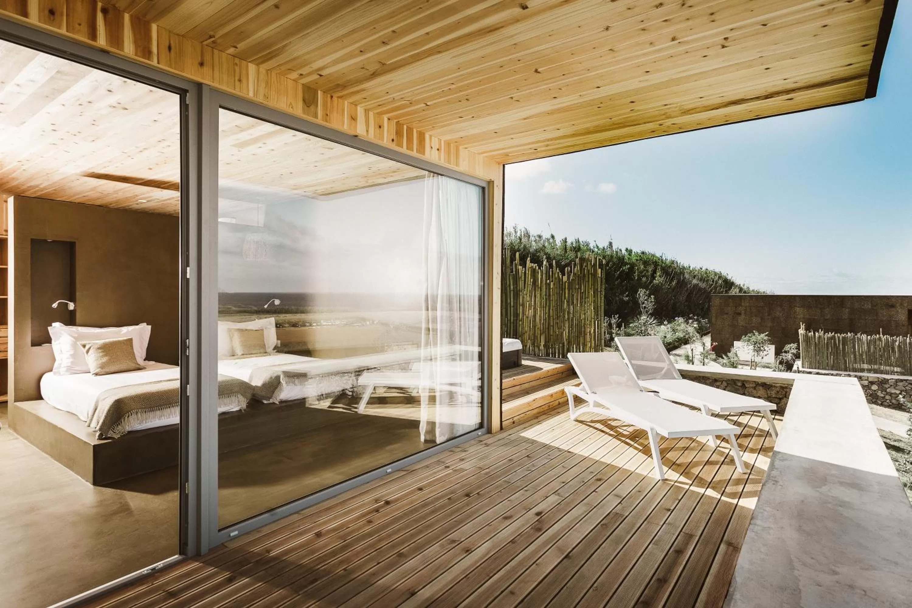 Patio in Santa Barbara Eco-Beach Resort