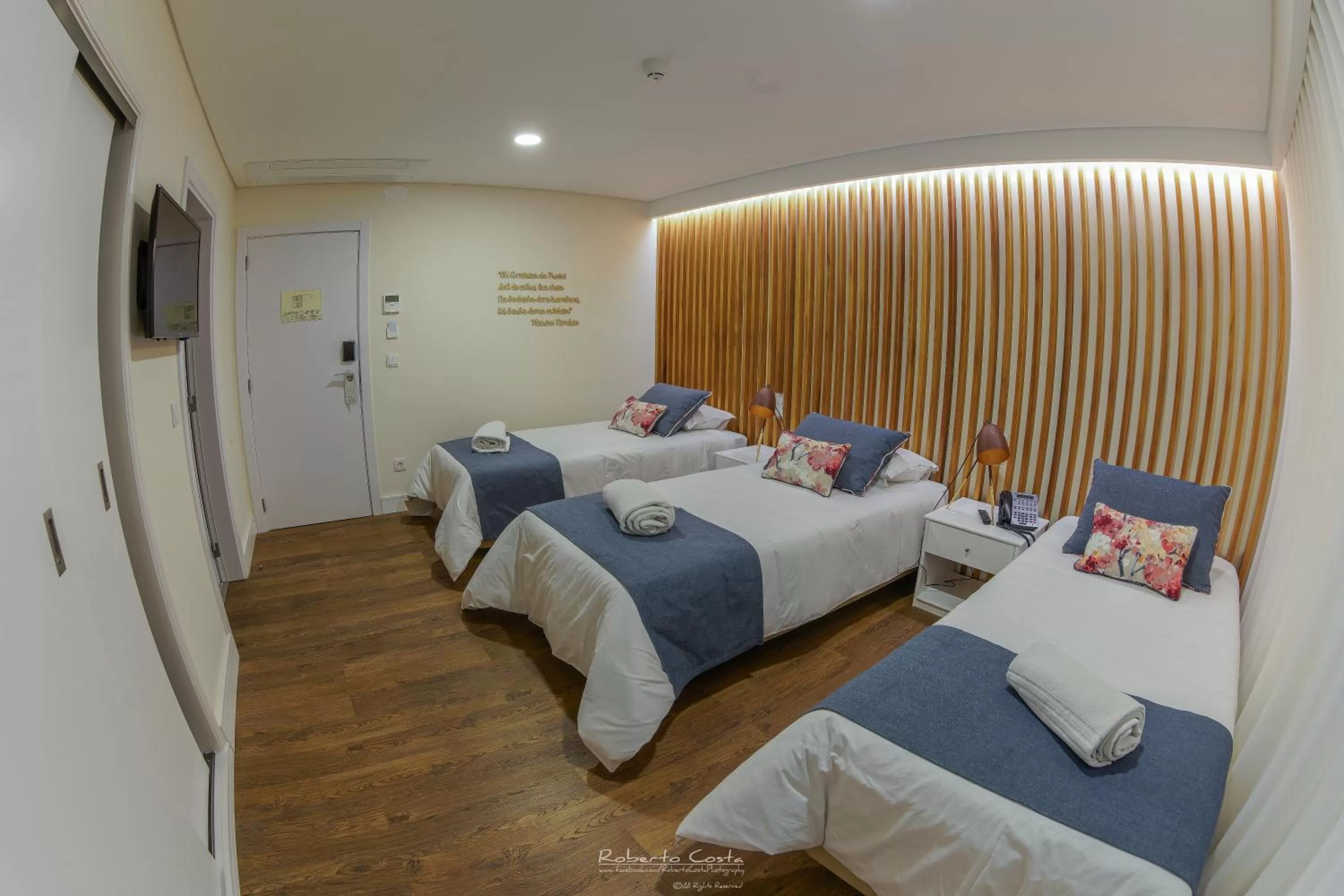 Bed in Hotel Teresinha