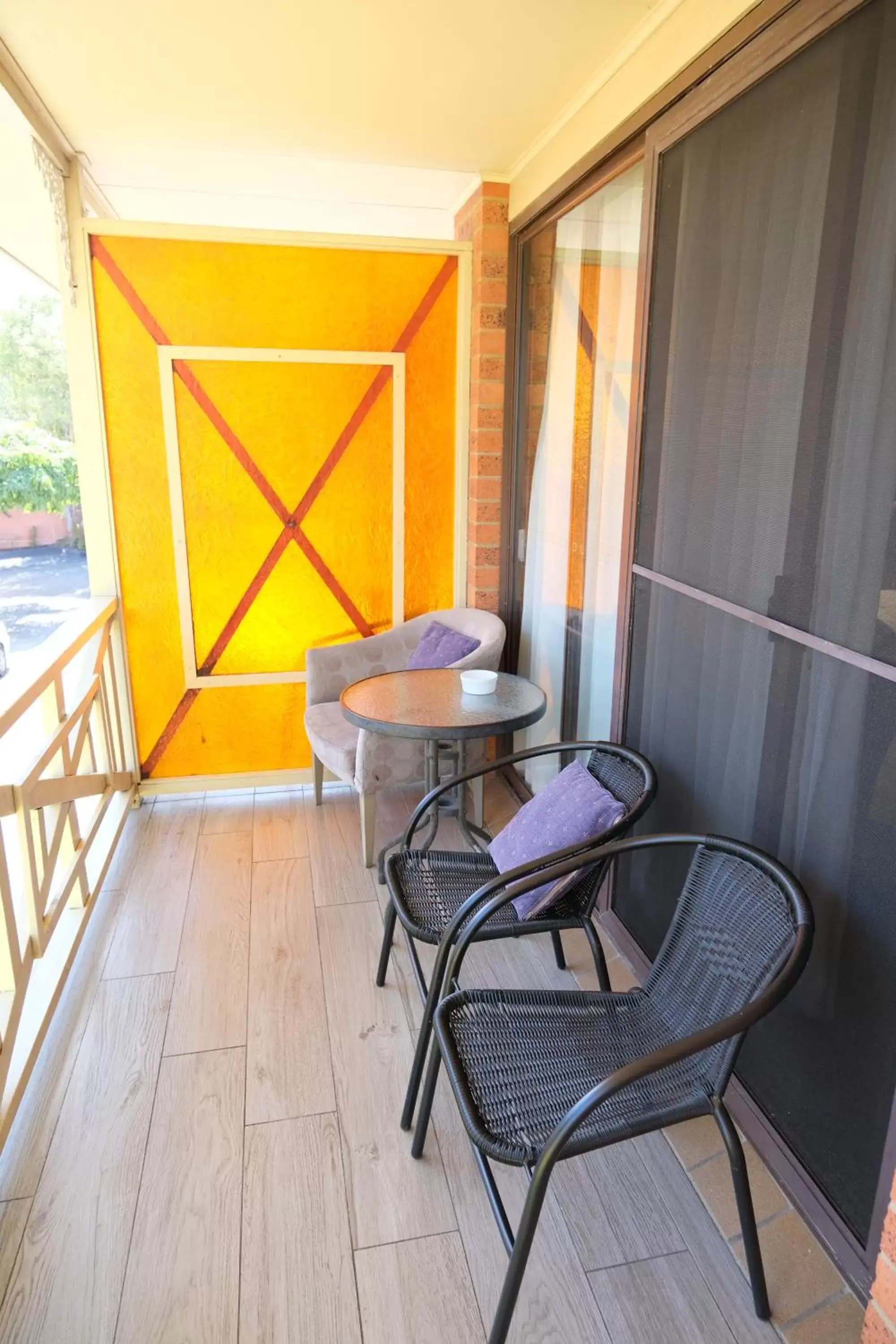 Balcony/Terrace in Sapphire Palms Motel