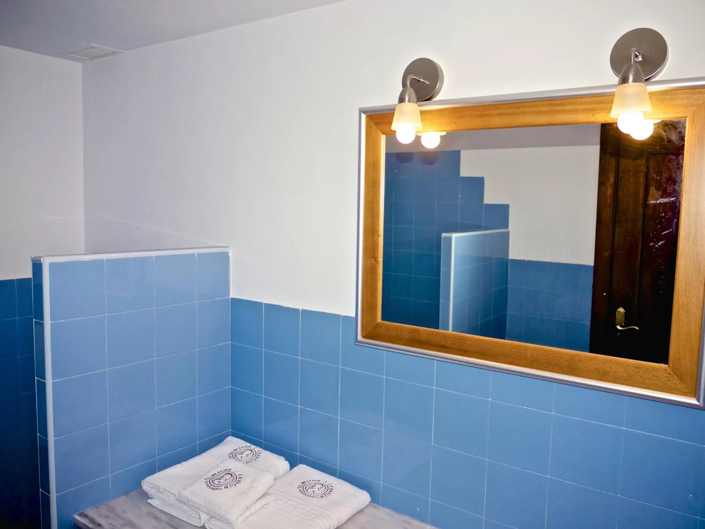 Bathroom in Olmitos 3 Hotel boutique, Casa-Palacio