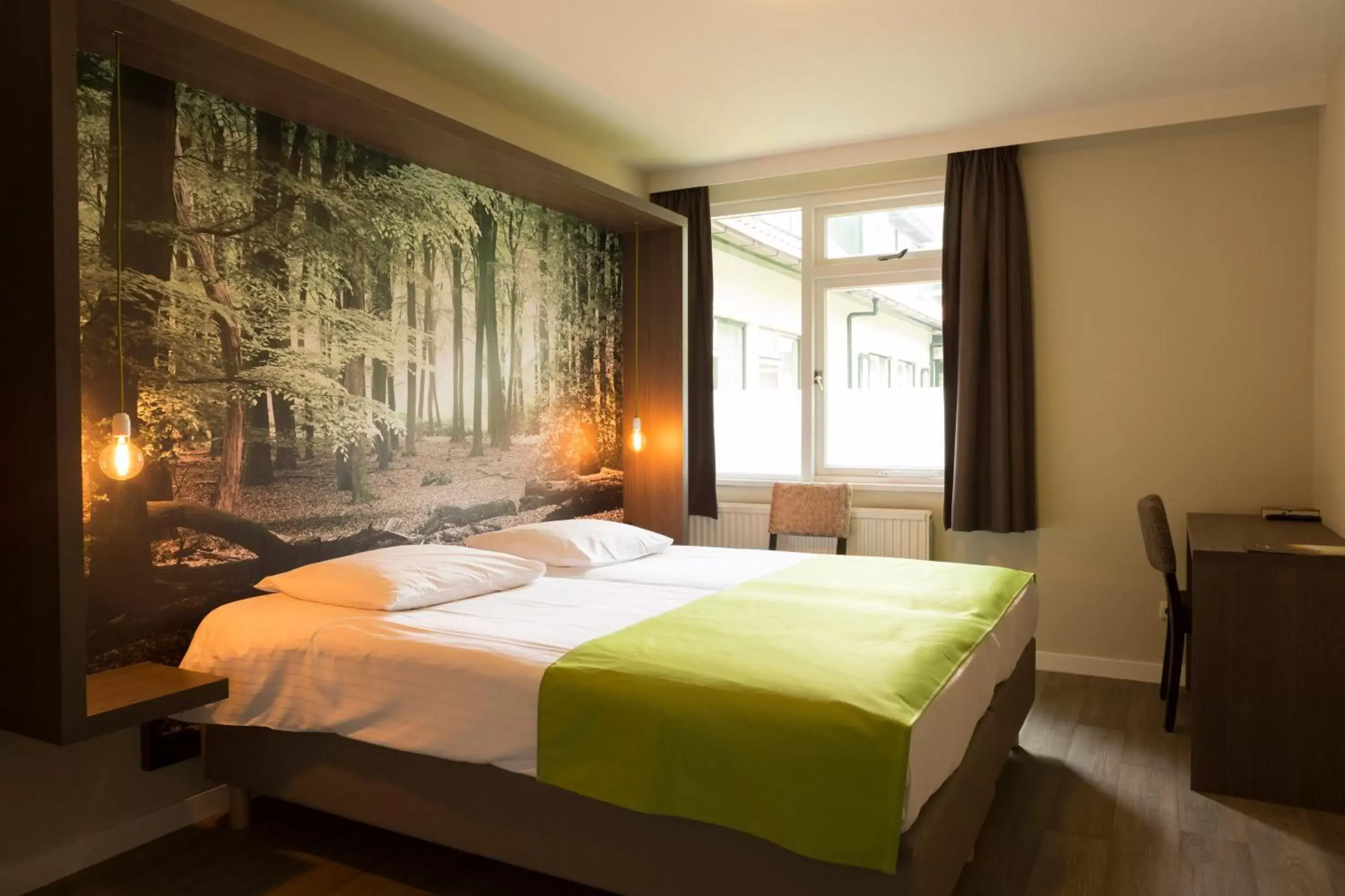 Photo of the whole room, Bed in Hotel de Hoeve van Nunspeet