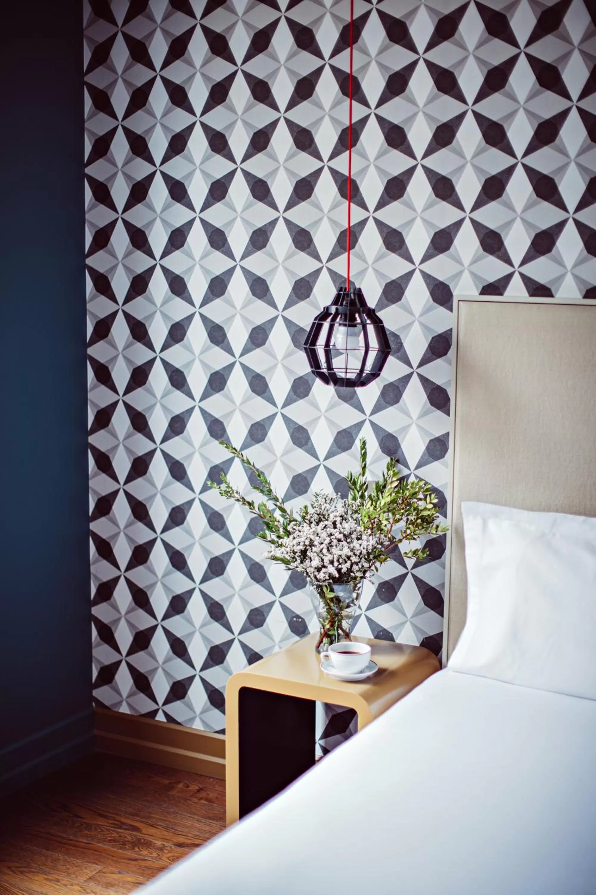 Bed in Monsieur Cadet Hotel & Spa