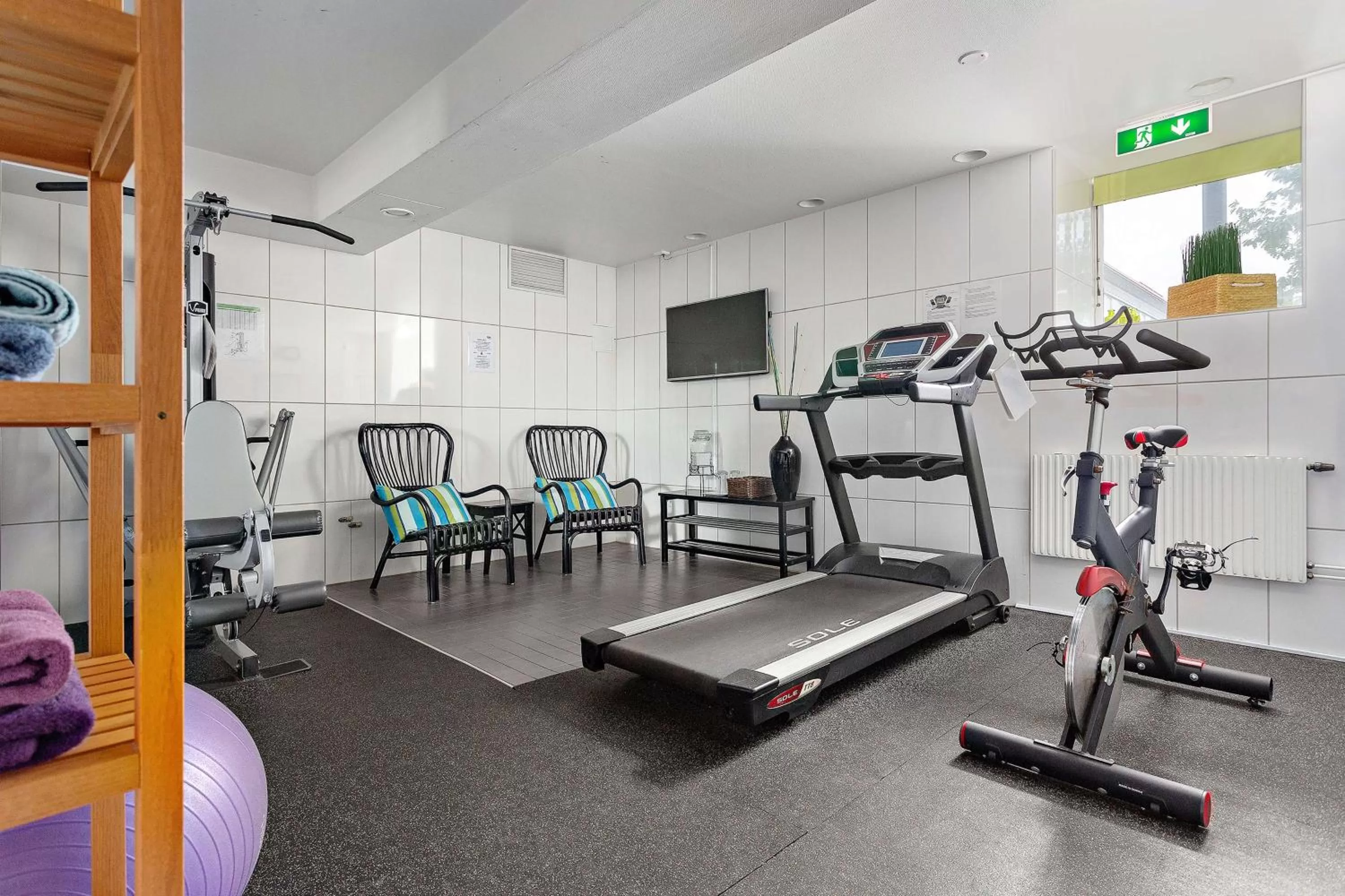 Fitness centre/facilities in Best Western Hotell Hudik