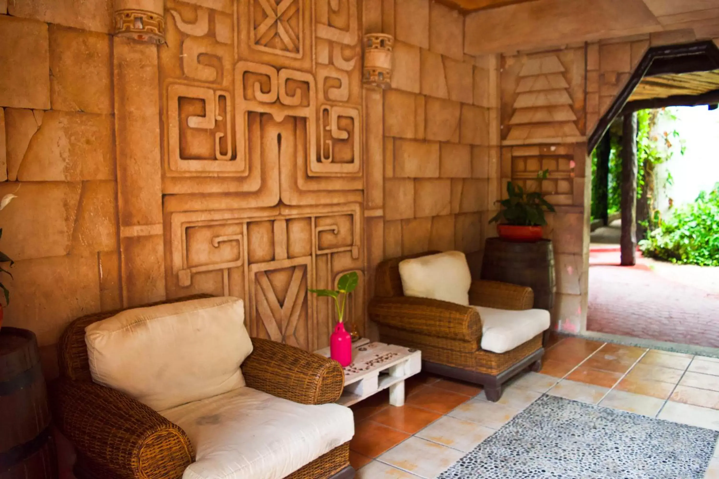 Lobby or reception, Seating Area in Casa Caribe Cancun