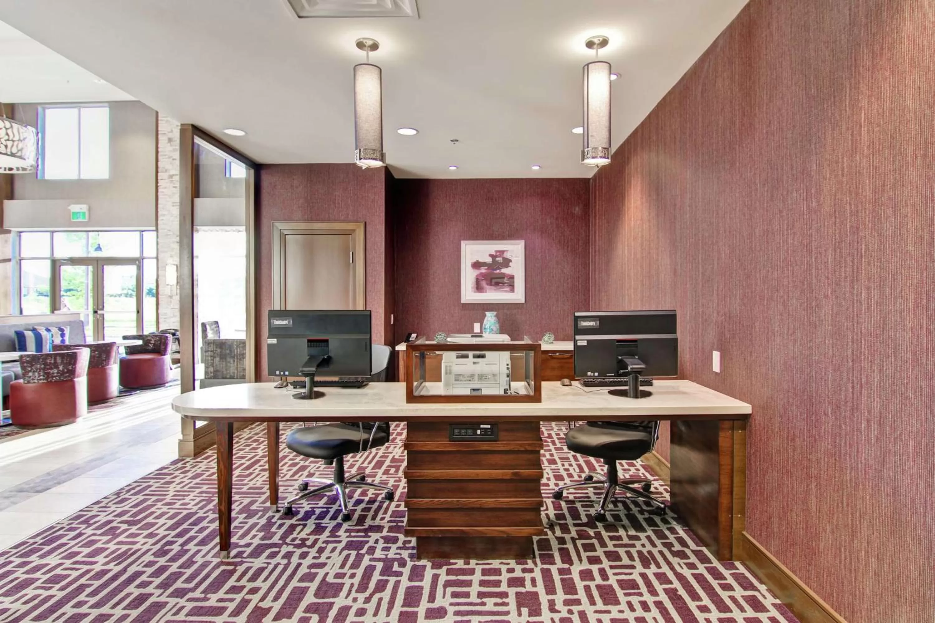 Photo of the whole room in Homewood Suites By Hilton Ottawa Kanata