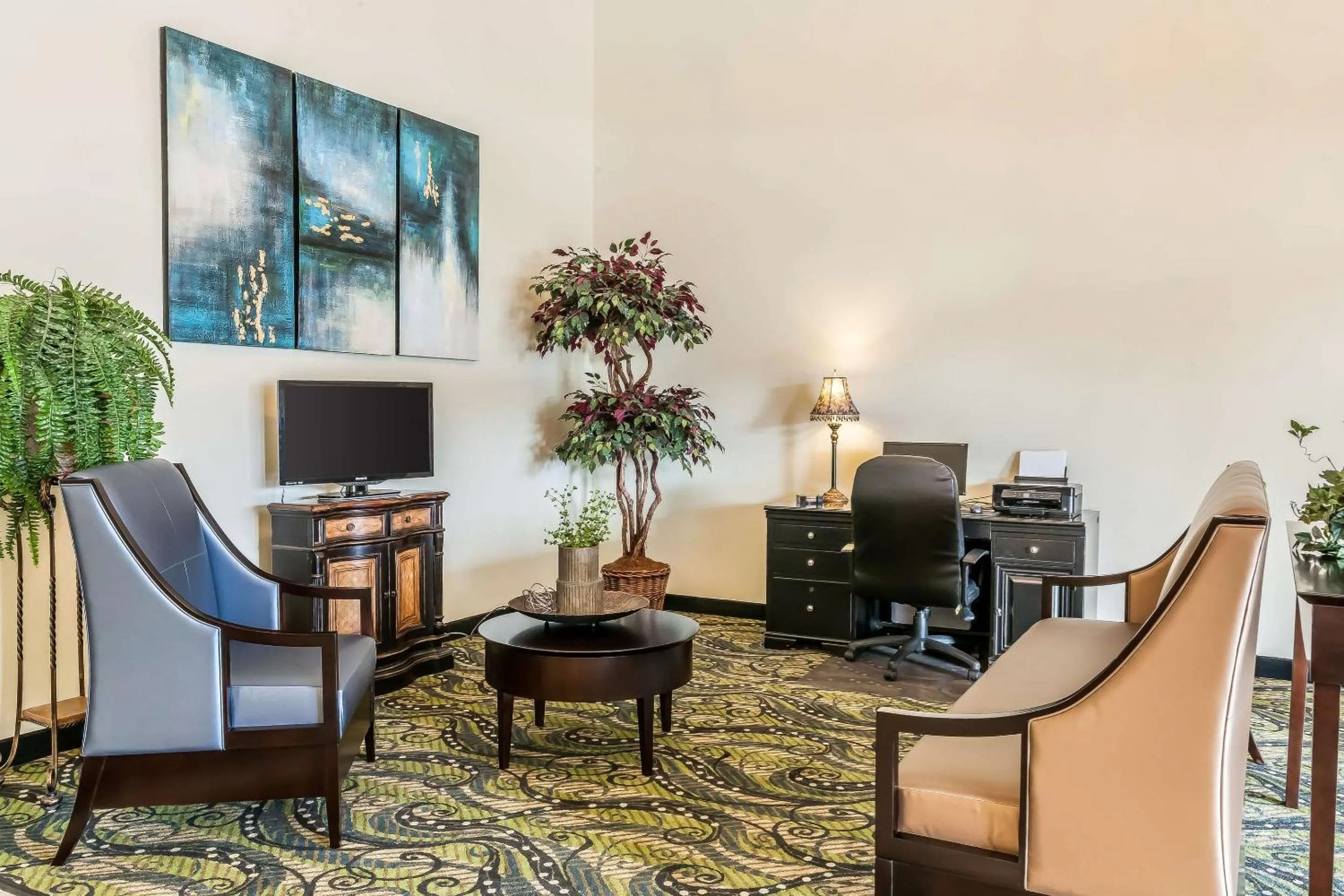 Lobby or reception in Quality Inn Jackson