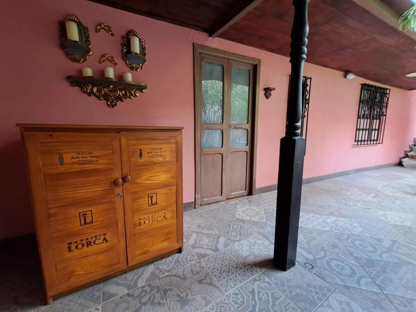 View (from property/room) in Rossa Palma