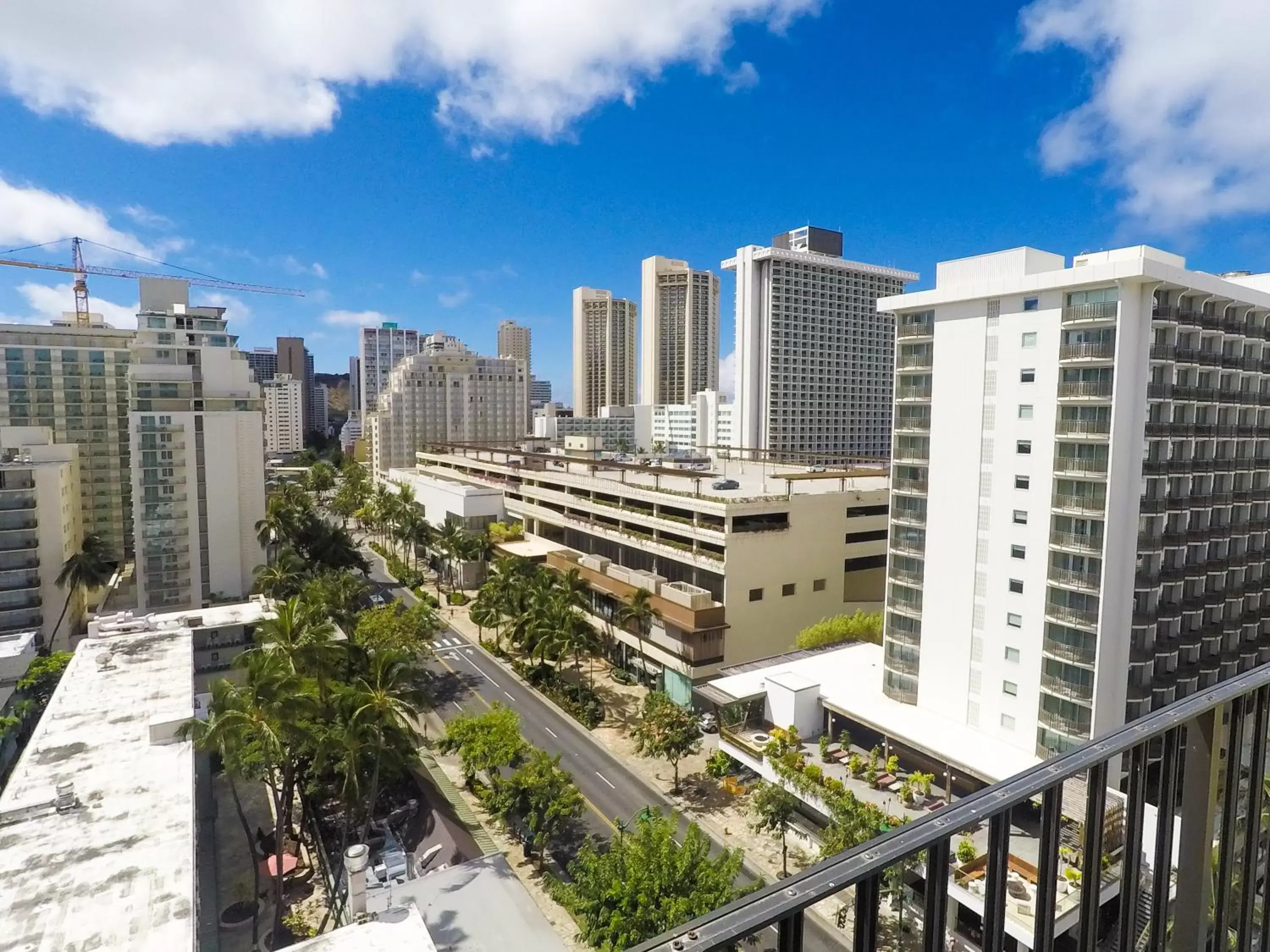 City view in Ohia Waikiki Studio Suites