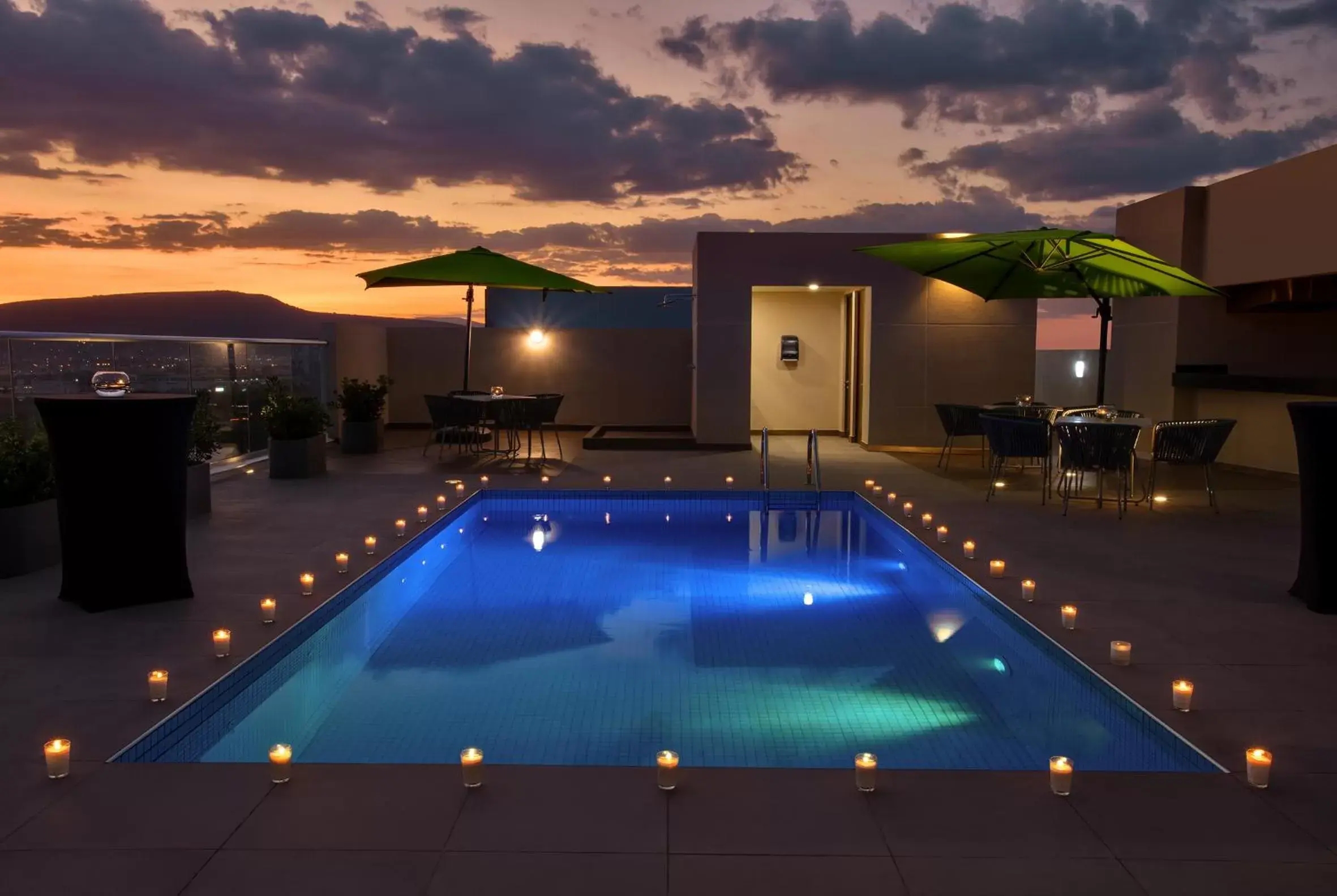 Swimming pool in Galeria Plaza Irapuato Swimming pool in Galeria Plaza Irapuato