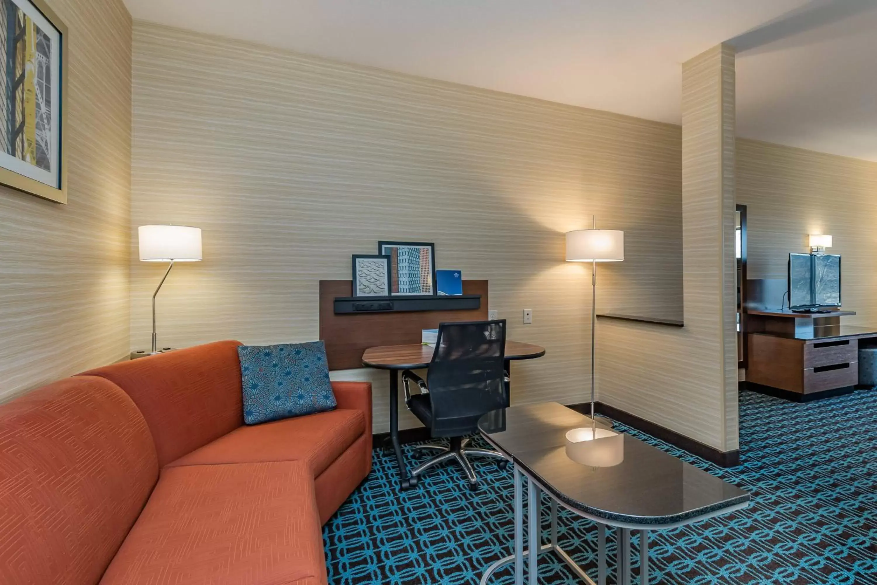 Living room in Fairfield Inn & Suites by Marriott Elkhart