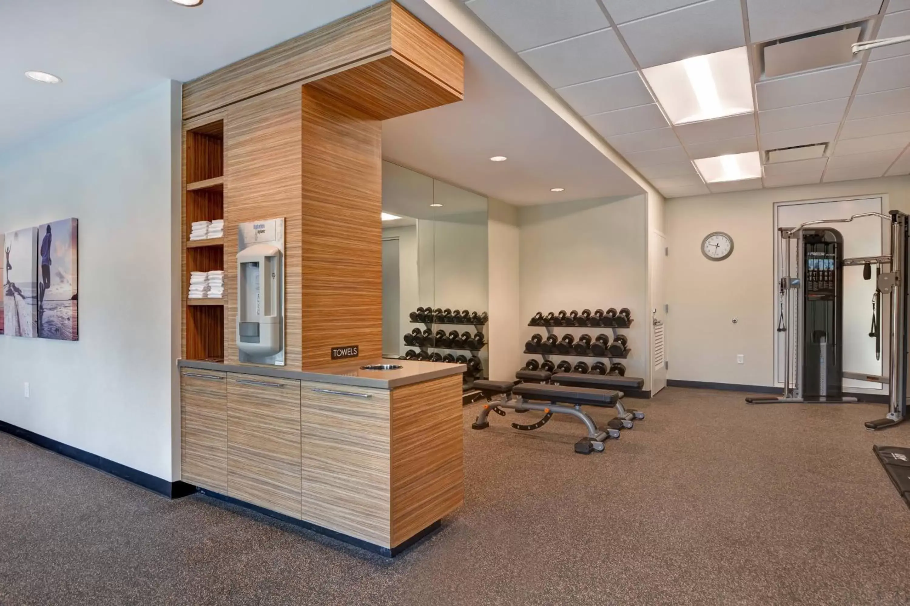 Fitness centre/facilities in TownePlace Suites by Marriott Panama City Beach Pier Park