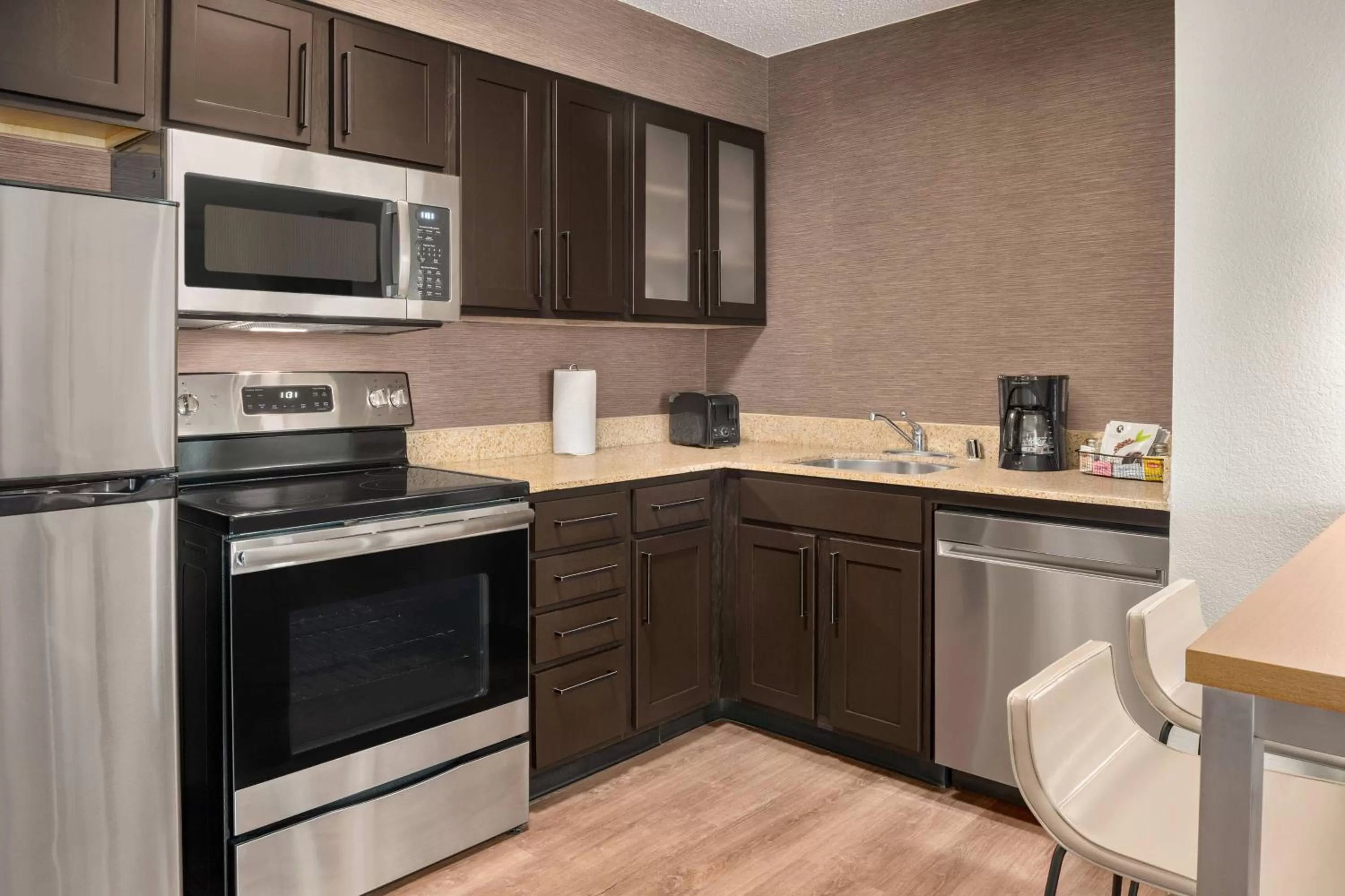Kitchen or kitchenette in Residence Inn Houston Northwest / Willowbrook