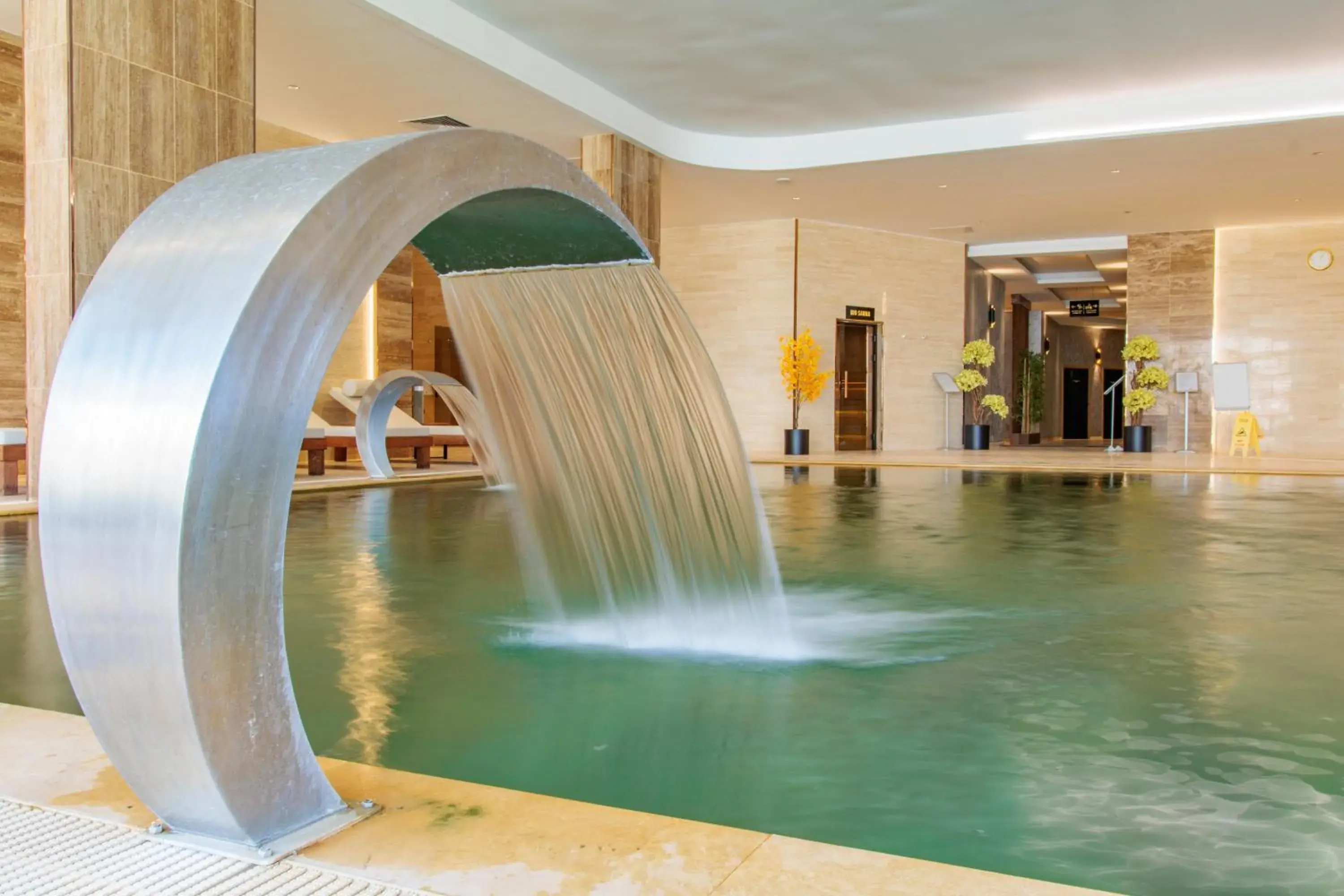 Hot Spring Bath, Swimming Pool in Anadolu Hotels Esenboga Thermal