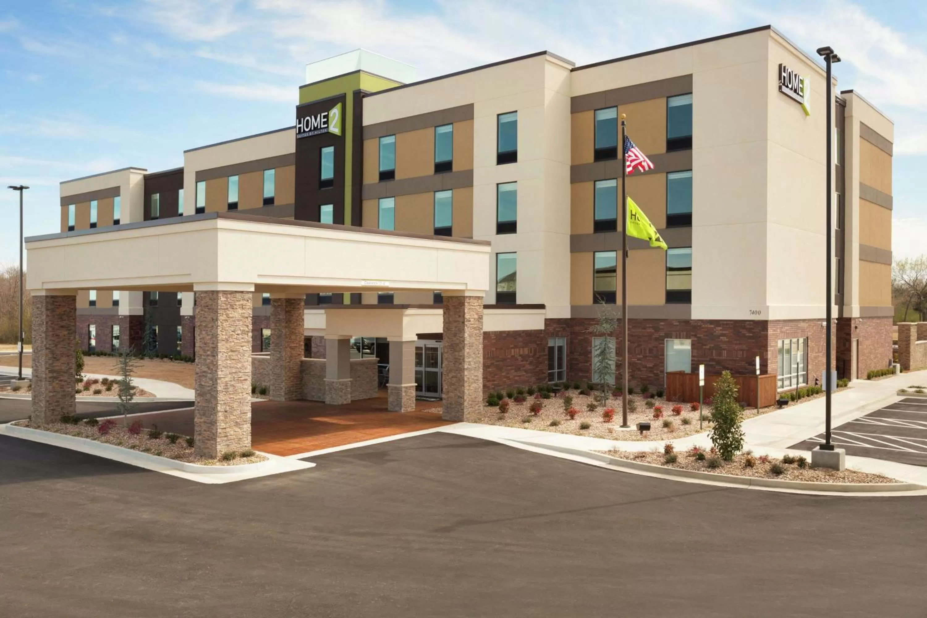 Property building in Home2 Suites by Hilton Fort Smith