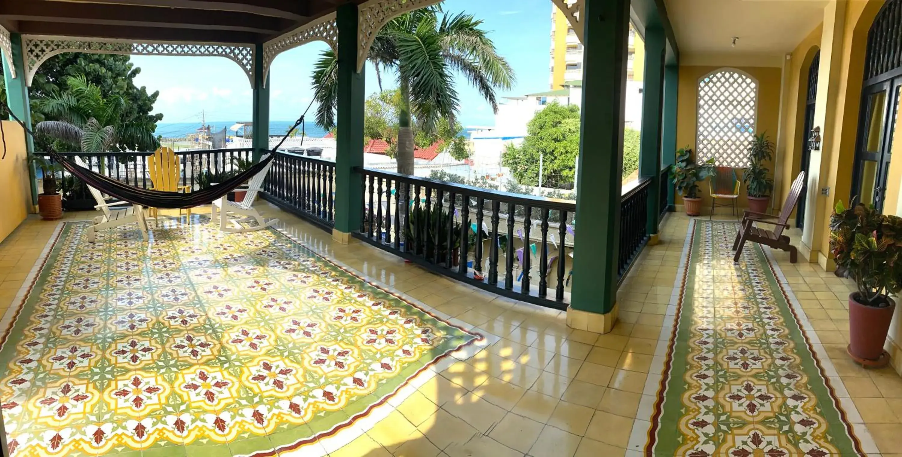 Balcony/Terrace in Hotel Boutique Castillo Ines Maria