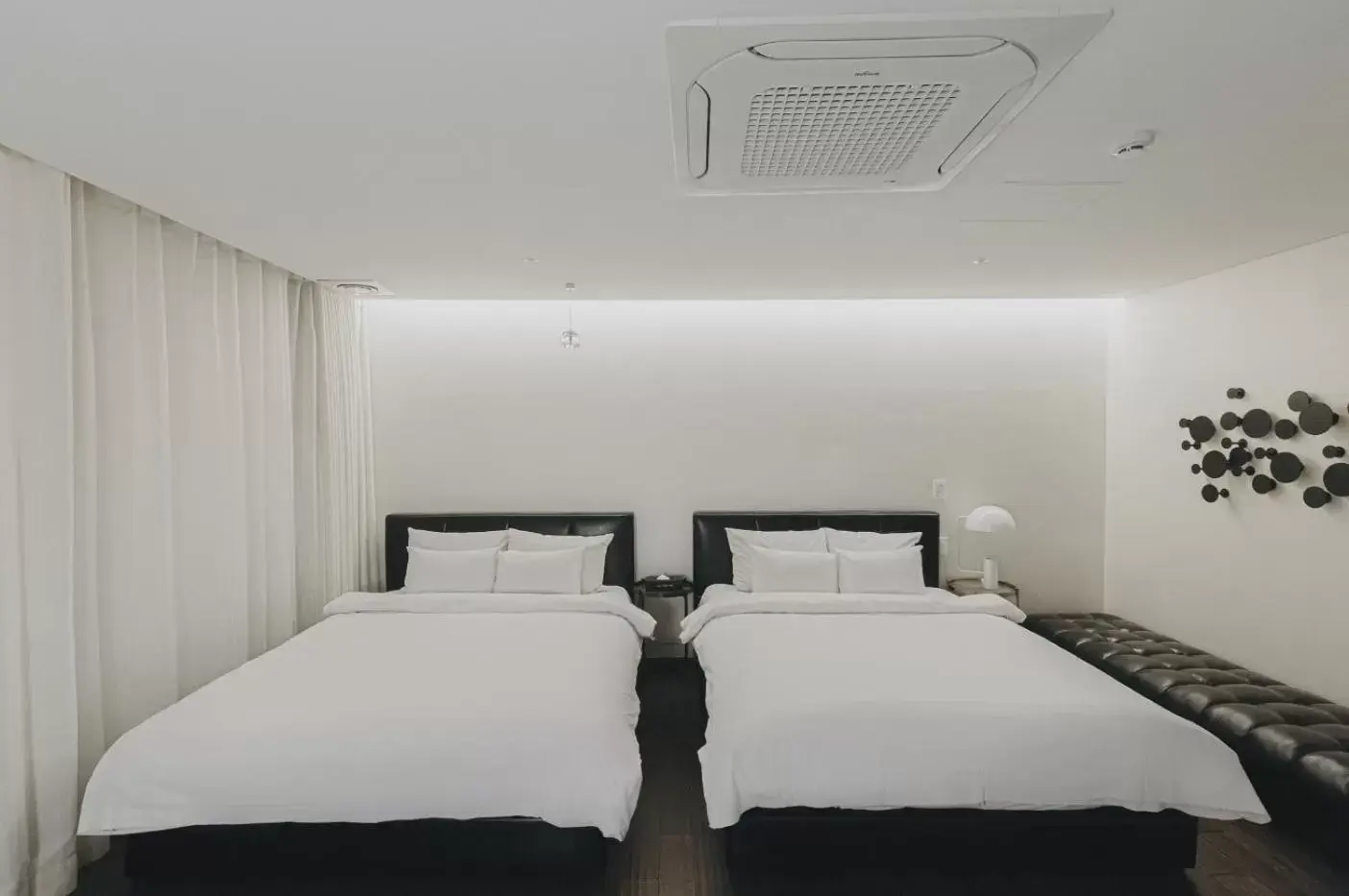 Bed in ACC Design Hotel