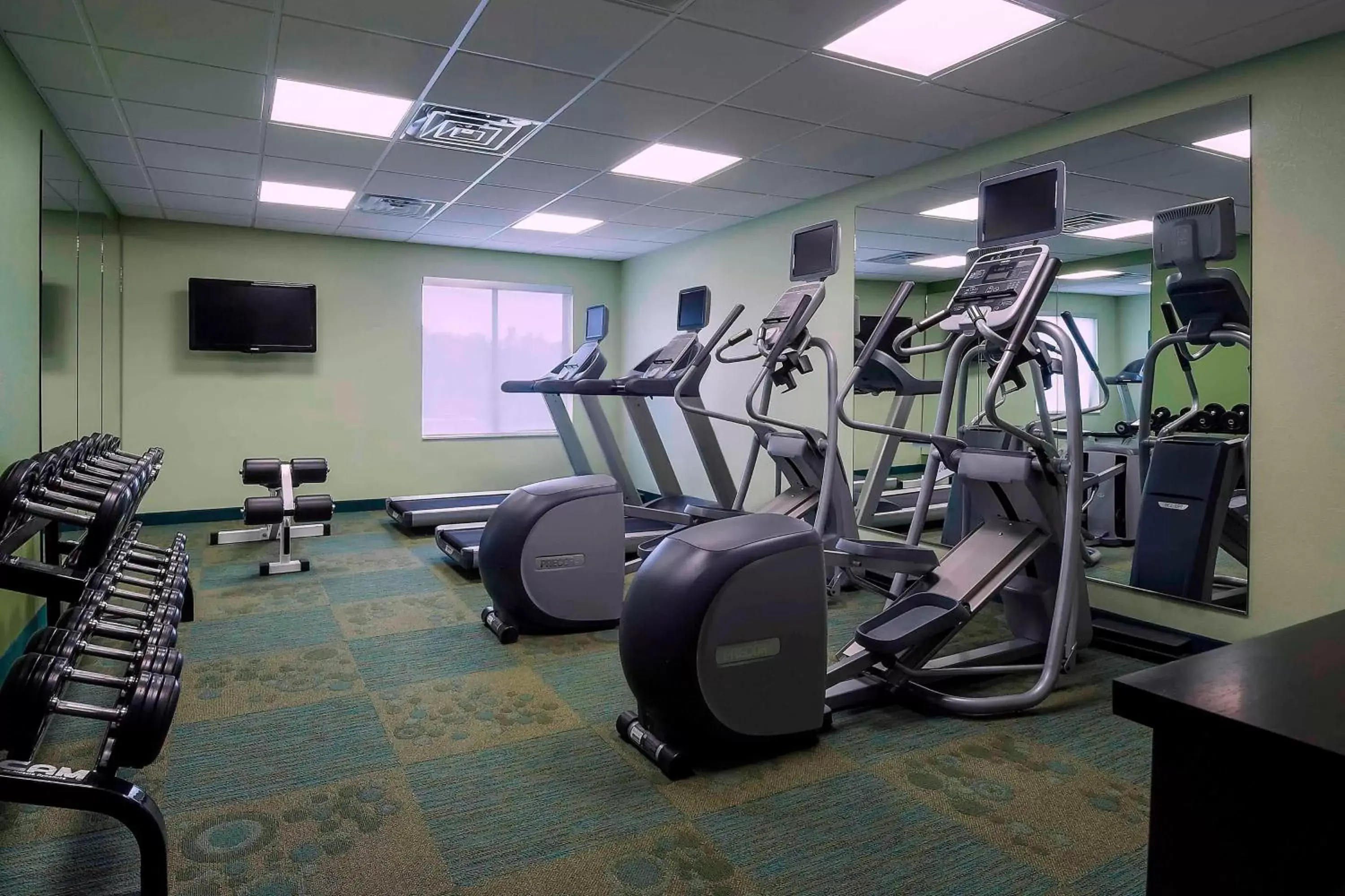 Fitness centre/facilities, Fitness Center/Facilities in SpringHill Suites by Marriott Baton Rouge South