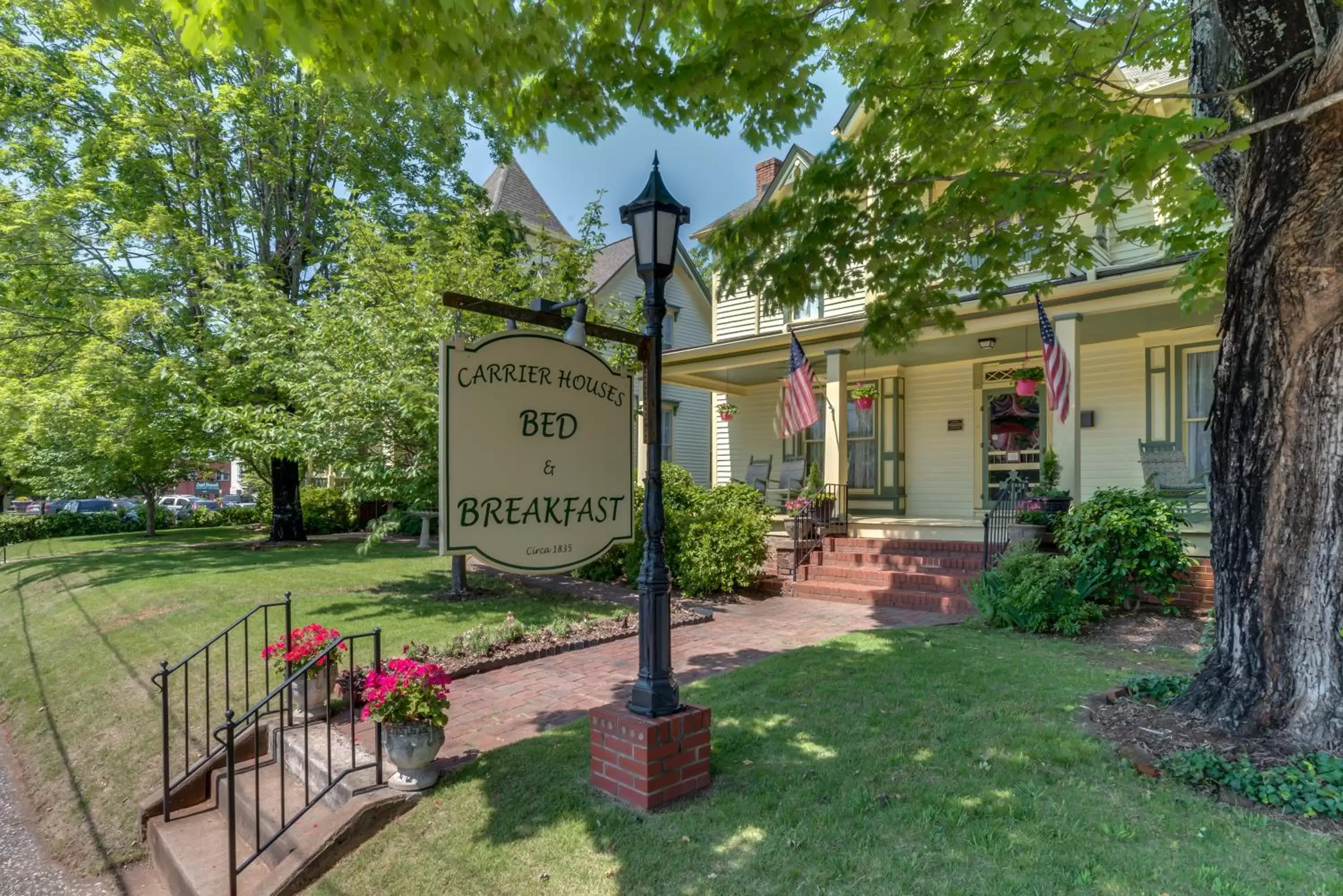 Property logo or sign, Garden in Carrier Houses Bed & Breakfast