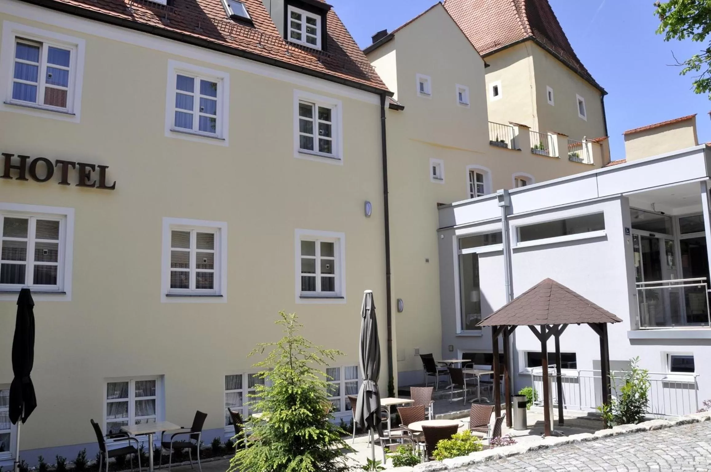 Property building in Klassik Hotel am Tor