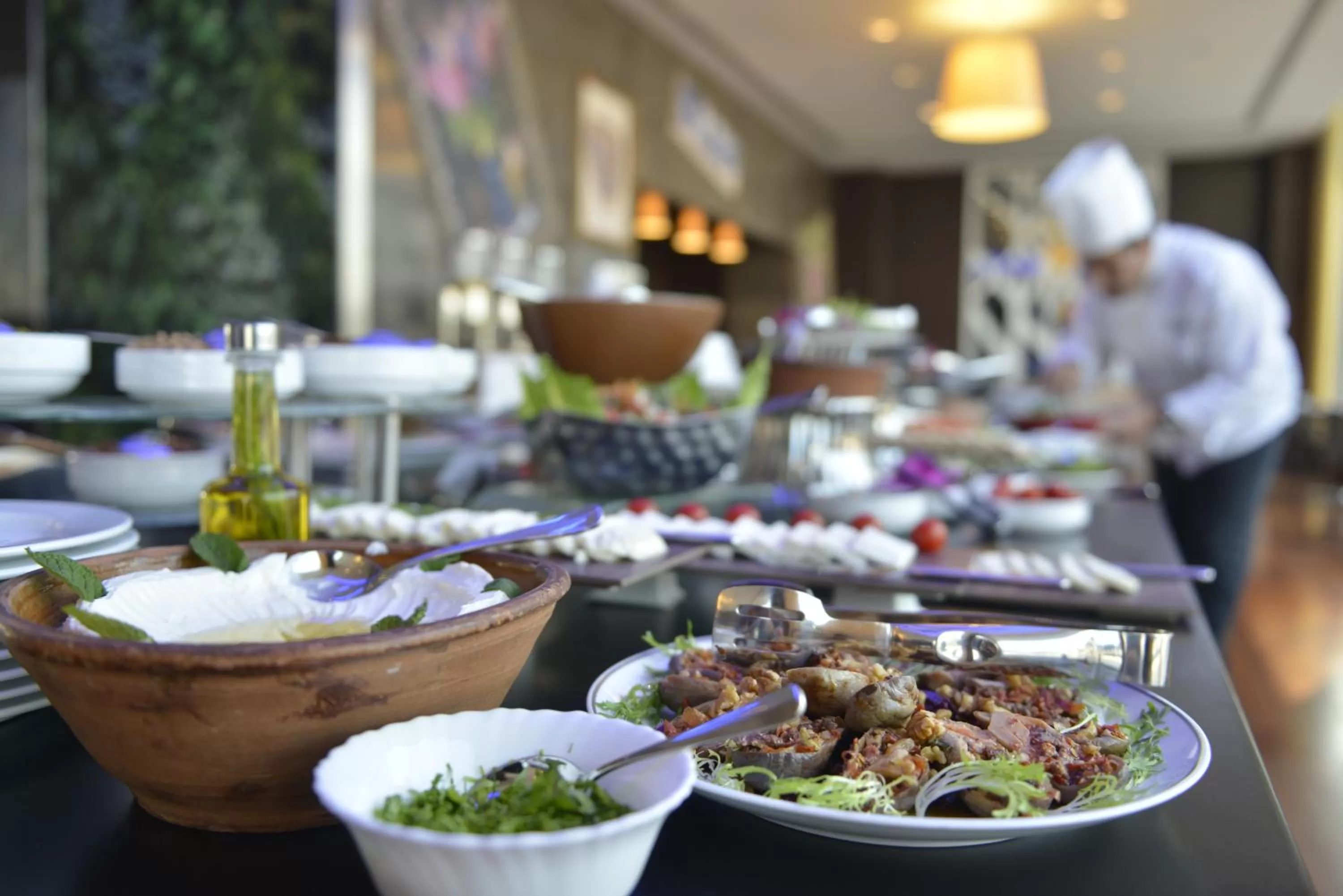 Breakfast in Asdal Gulf Inn Boutique Hotel- SEEF