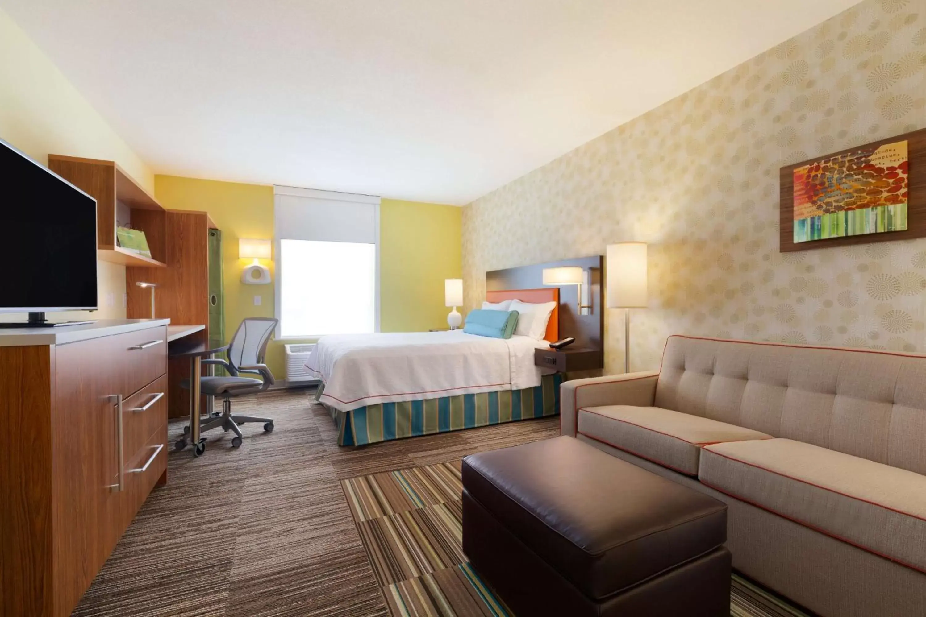 Bed in Home2 Suites by Hilton Champaign/Urbana Bed in Home2 Suites by Hilton Champaign/Urbana