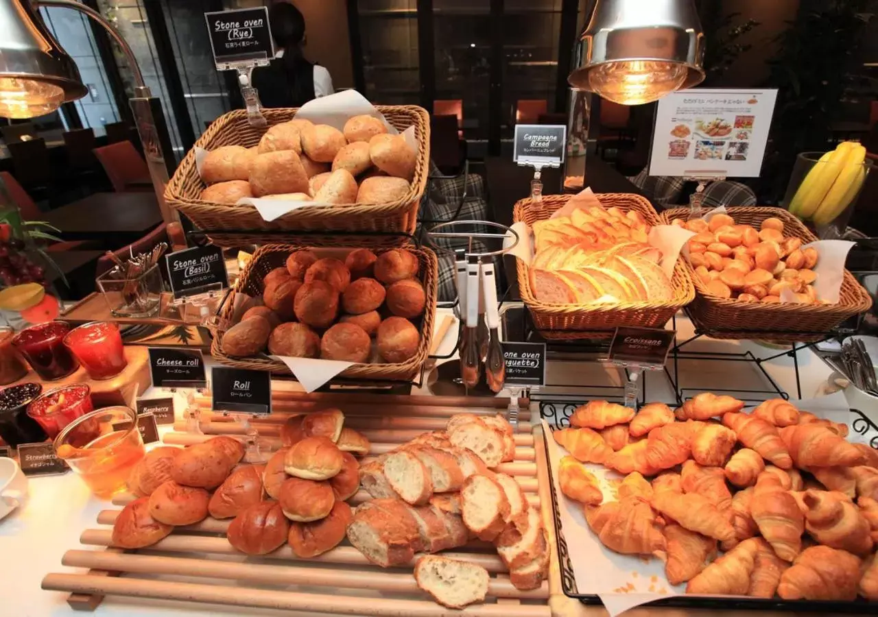 Buffet breakfast, Food in Urban Hotel Kyoto