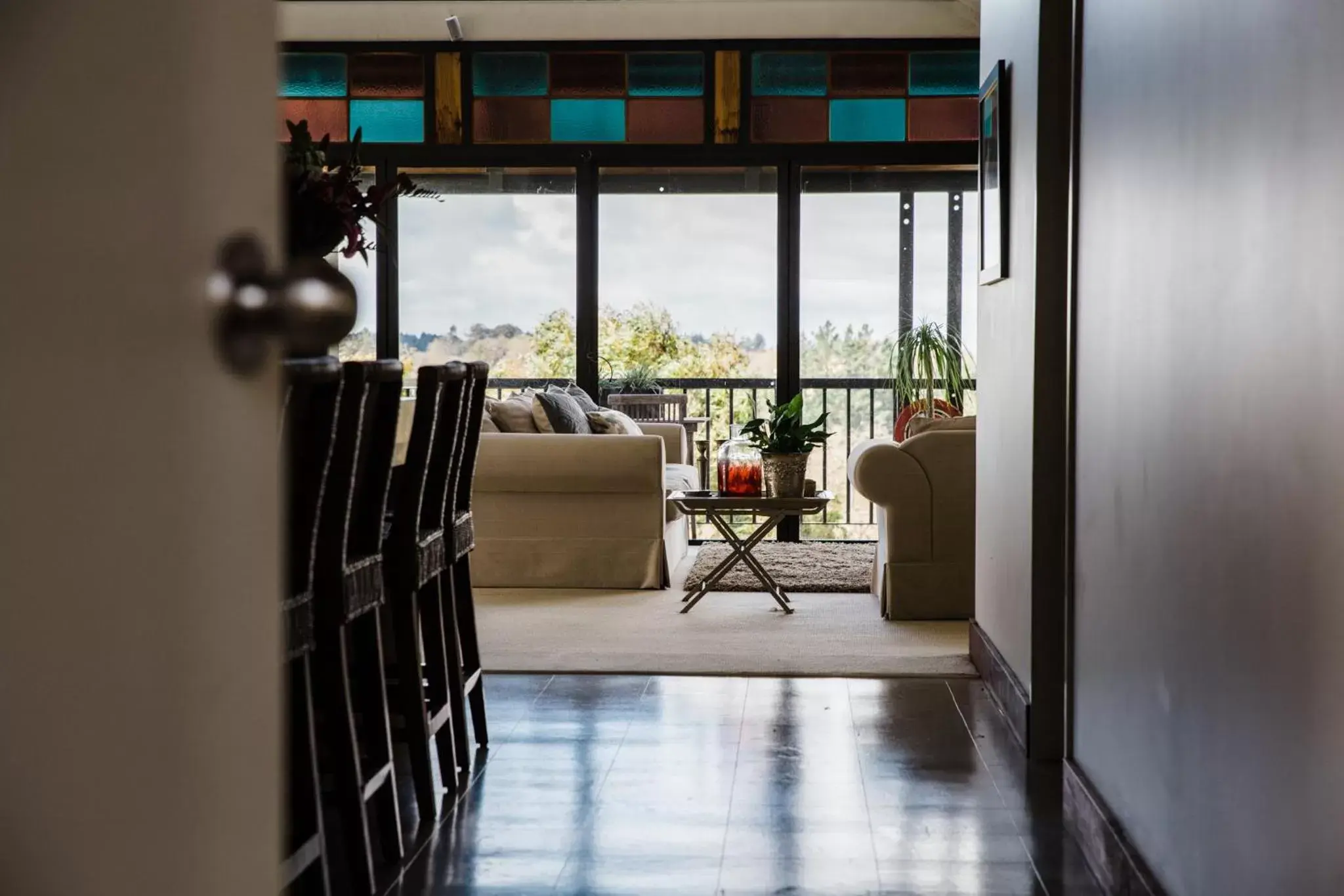 Living room in The Narrows Landing Hotel