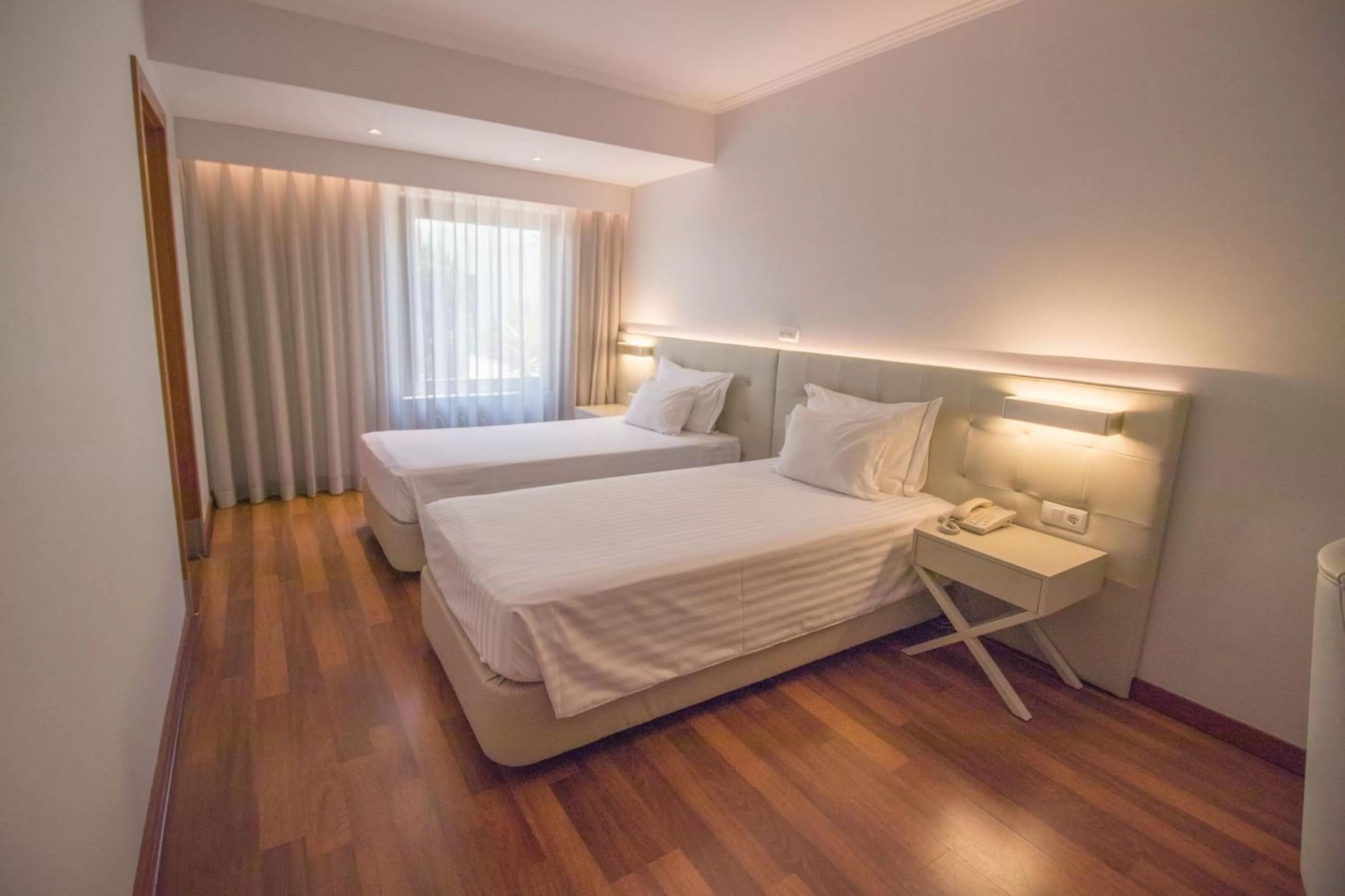 Bed in Hotel Travel Park Lisboa