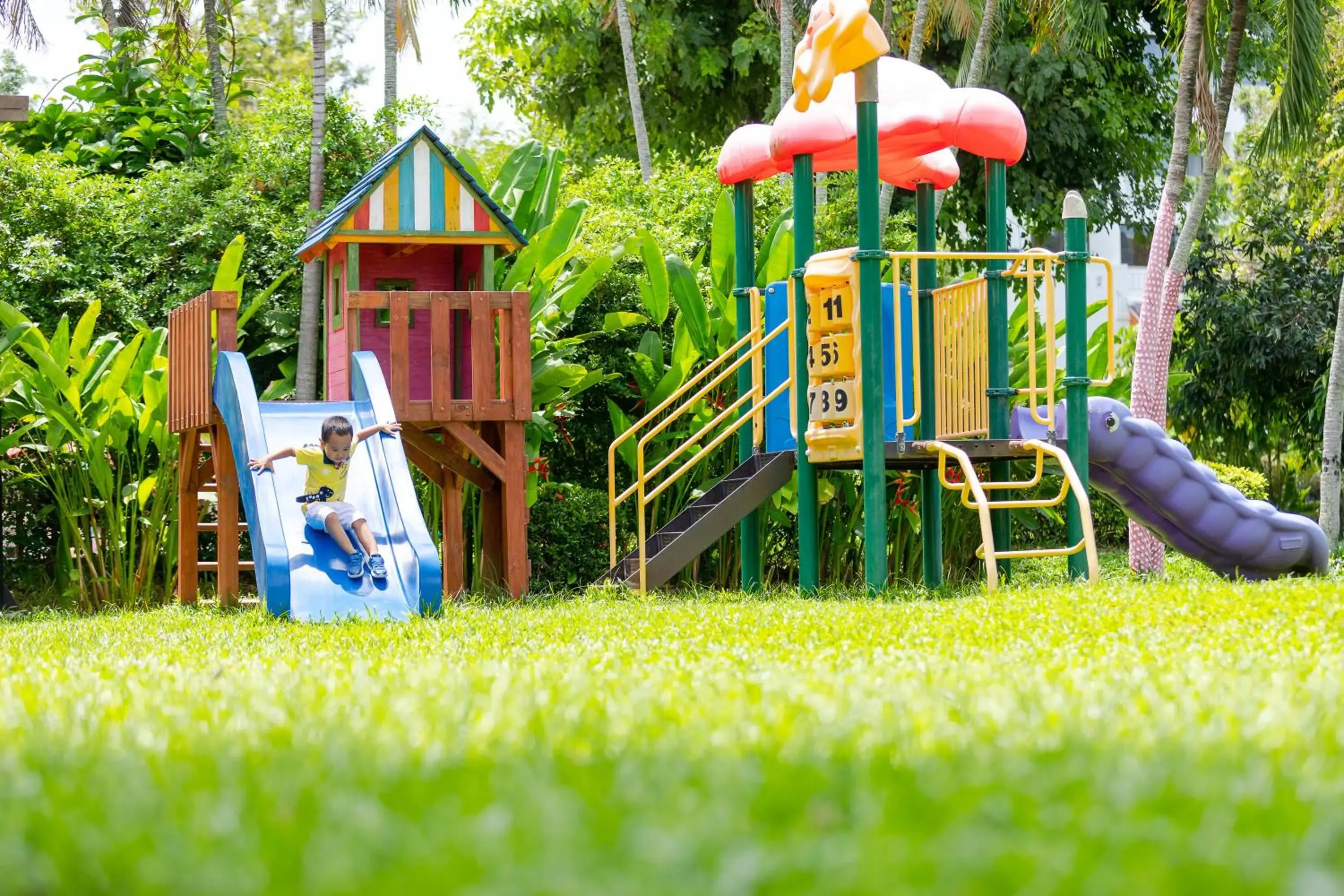 Children play ground, Children's Play Area in Pinnacle Grand Jomtien Resort and Beach Club - SHA Extra Plus