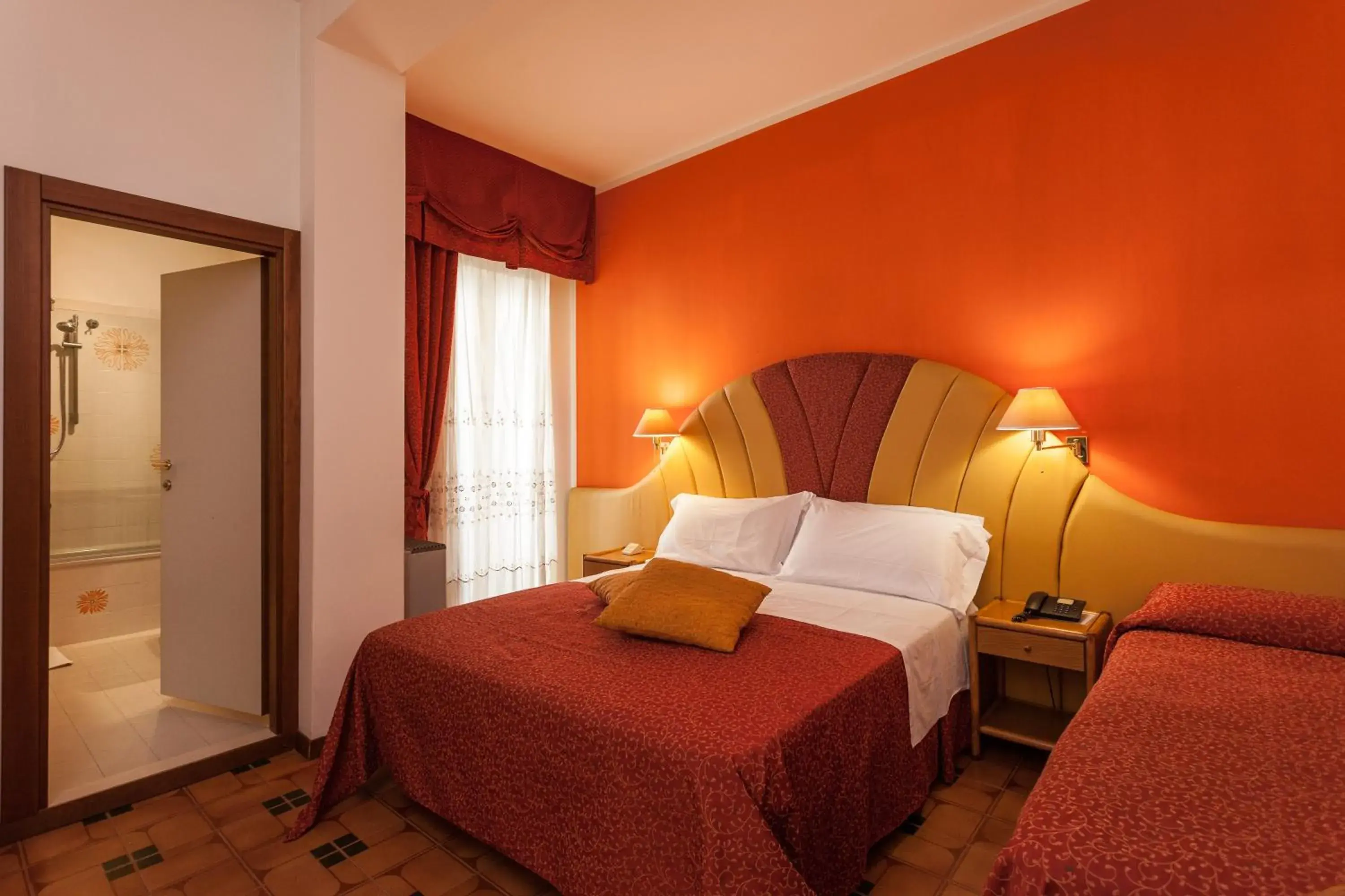 Bed in Hotel Resort Marinella