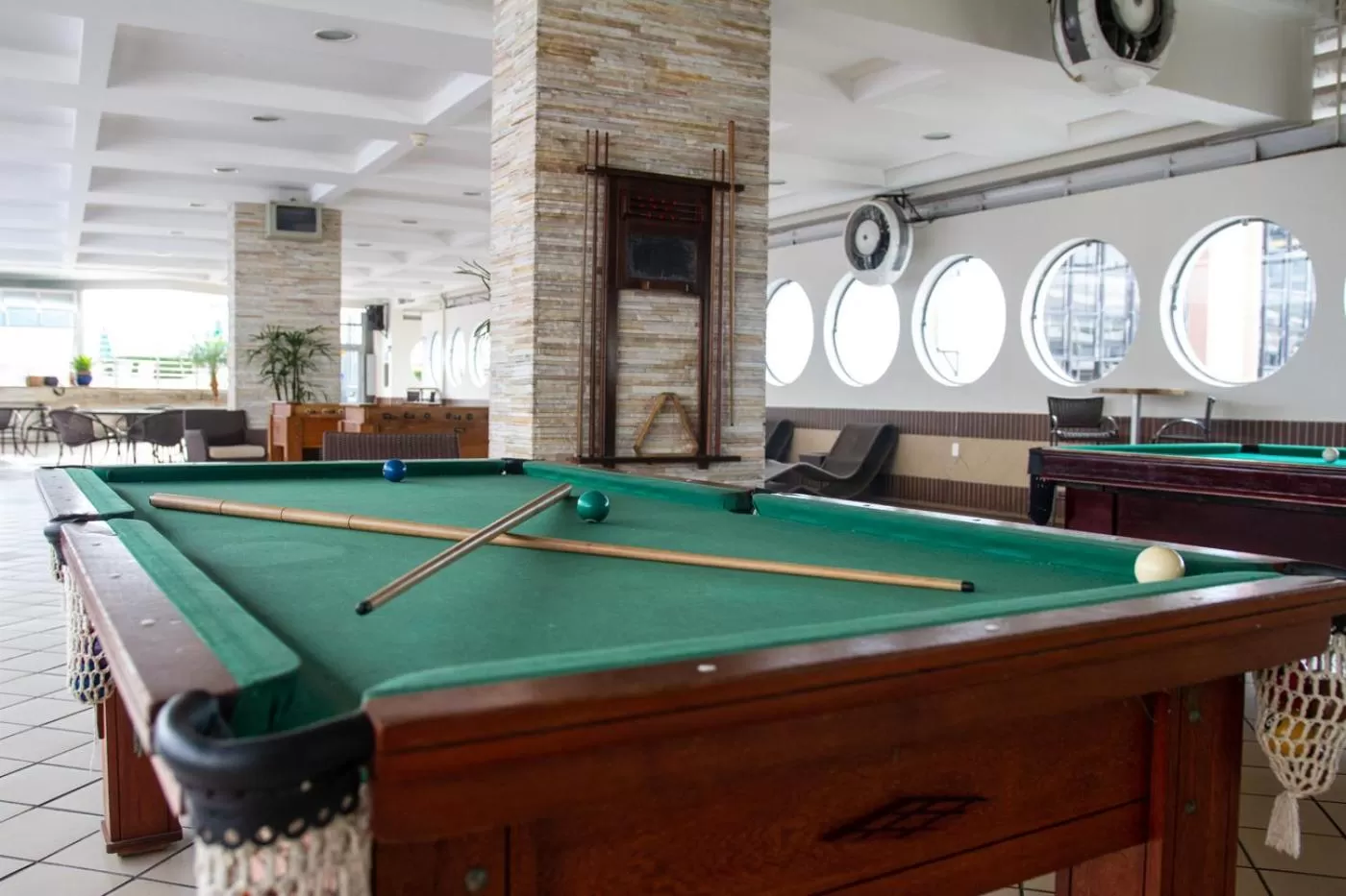 Billiard in Bourbon Convention Hotel Santos