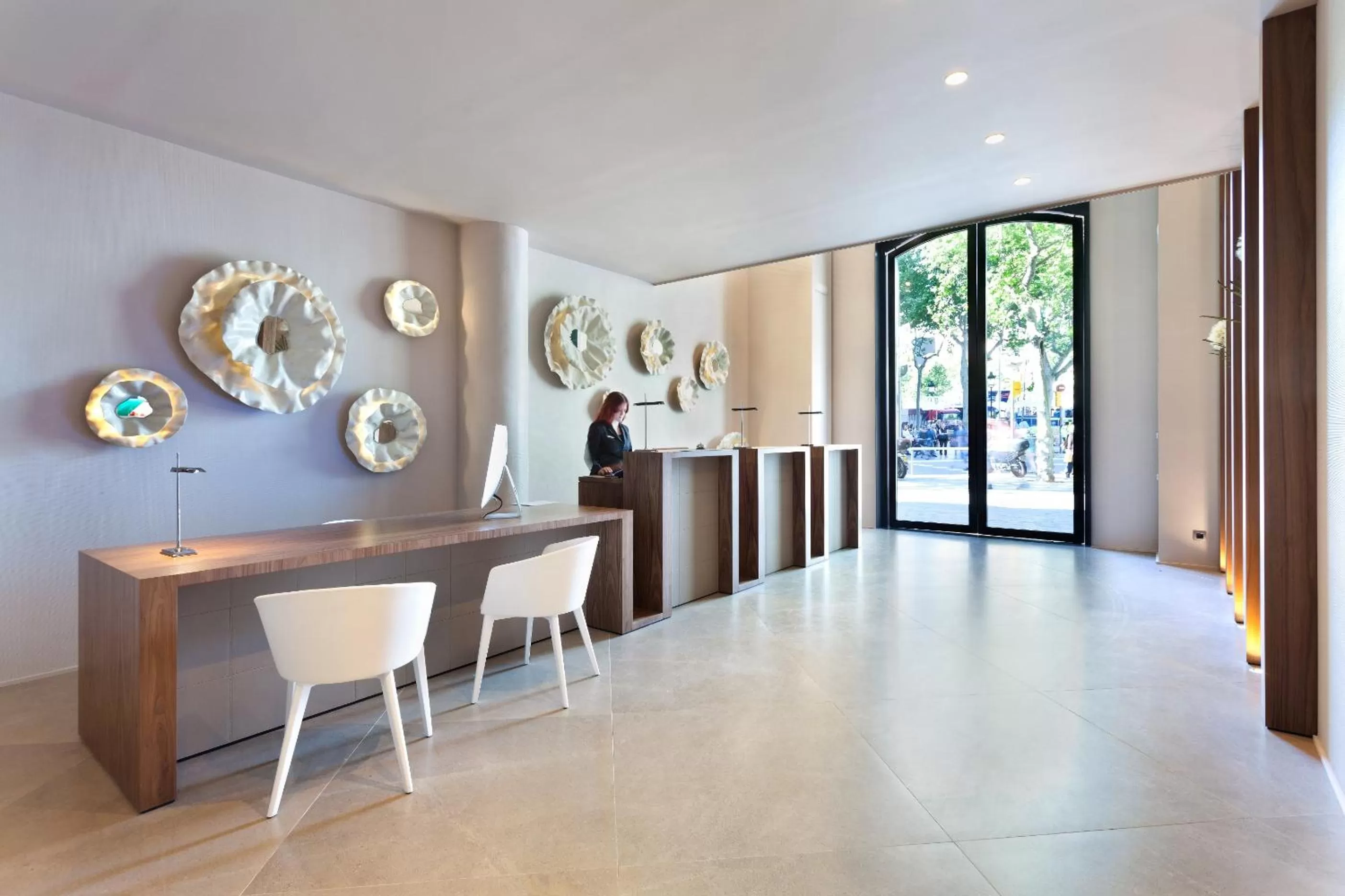 Lobby or reception in Hotel Condes de Barcelona