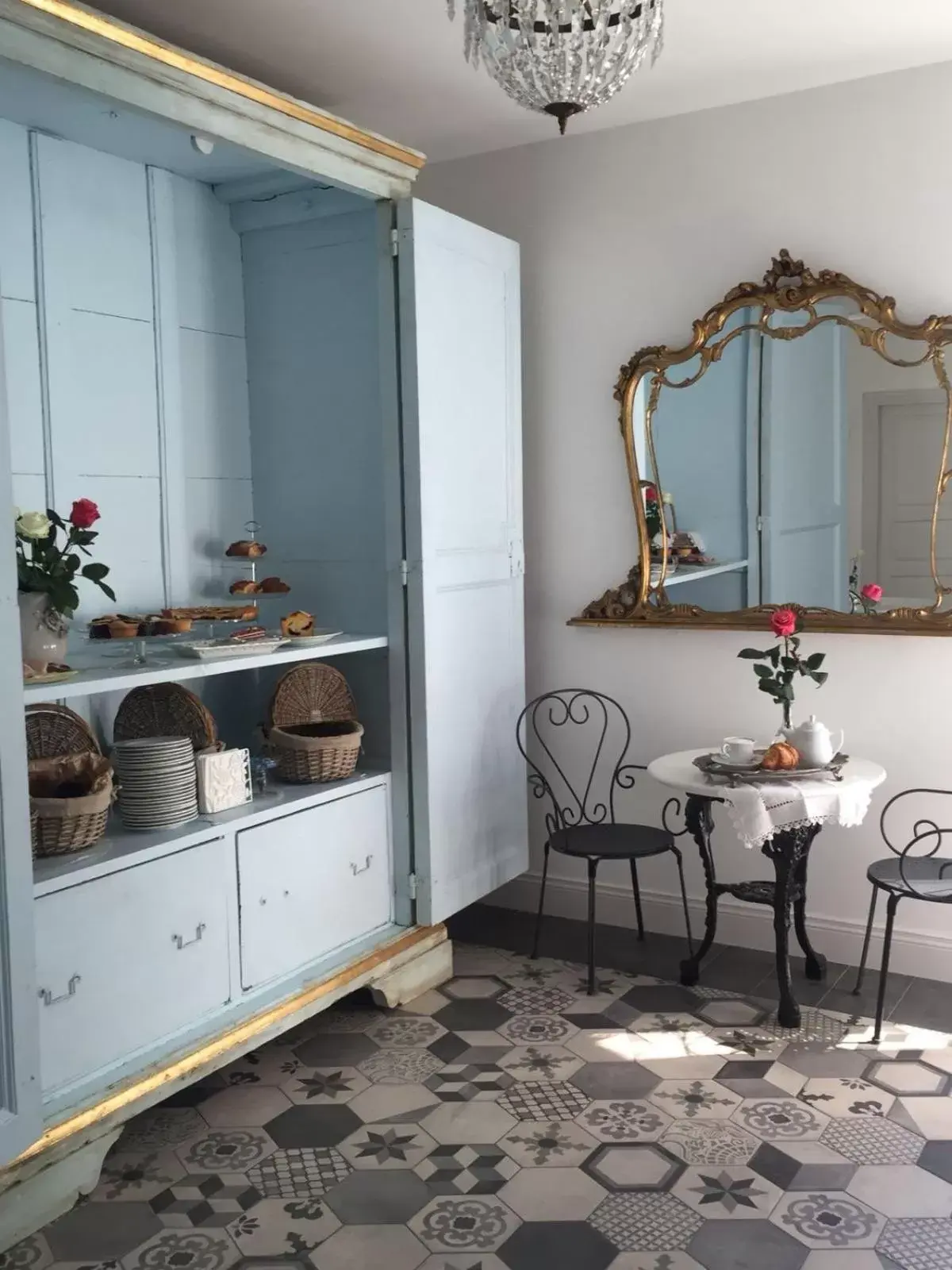 Kitchen/Kitchenette in B&B VIRGINIA