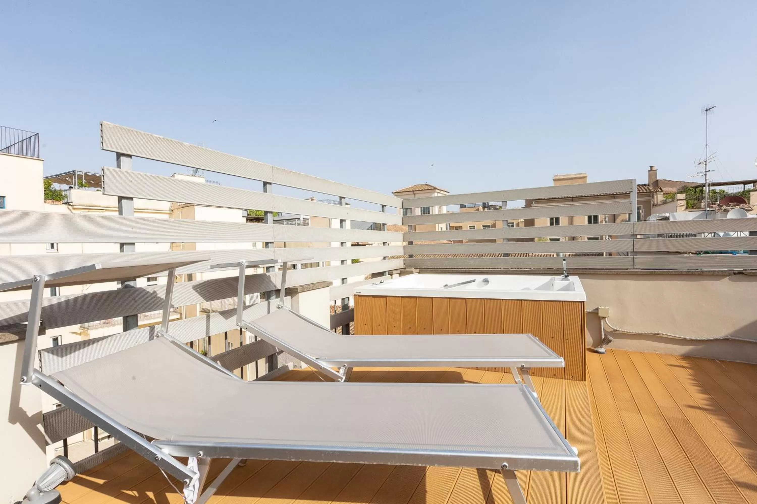Balcony/Terrace in Hotel Castellino Roma