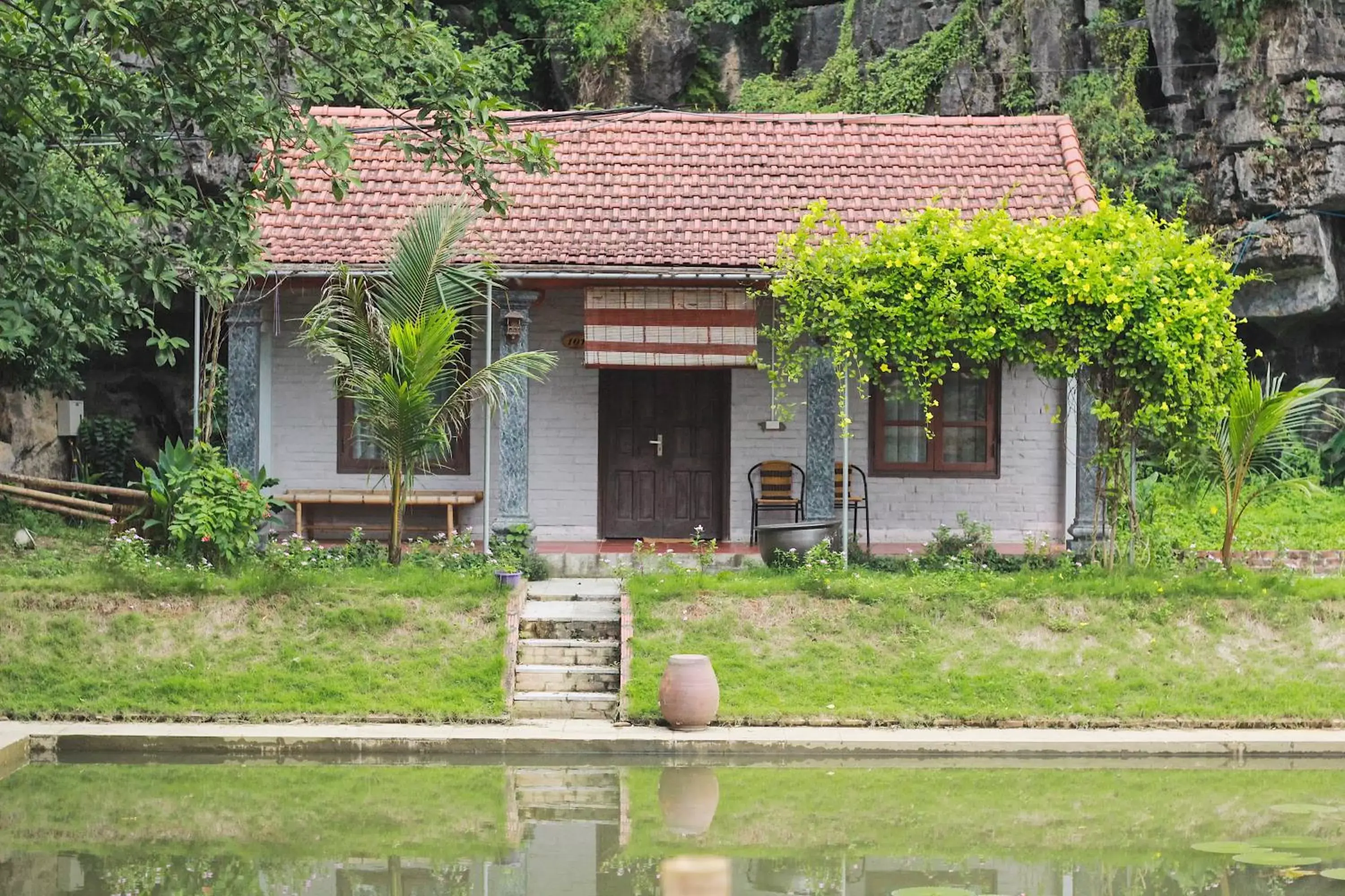 Garden, Property Building in Mua Caves Ecolodge (Hang Mua)