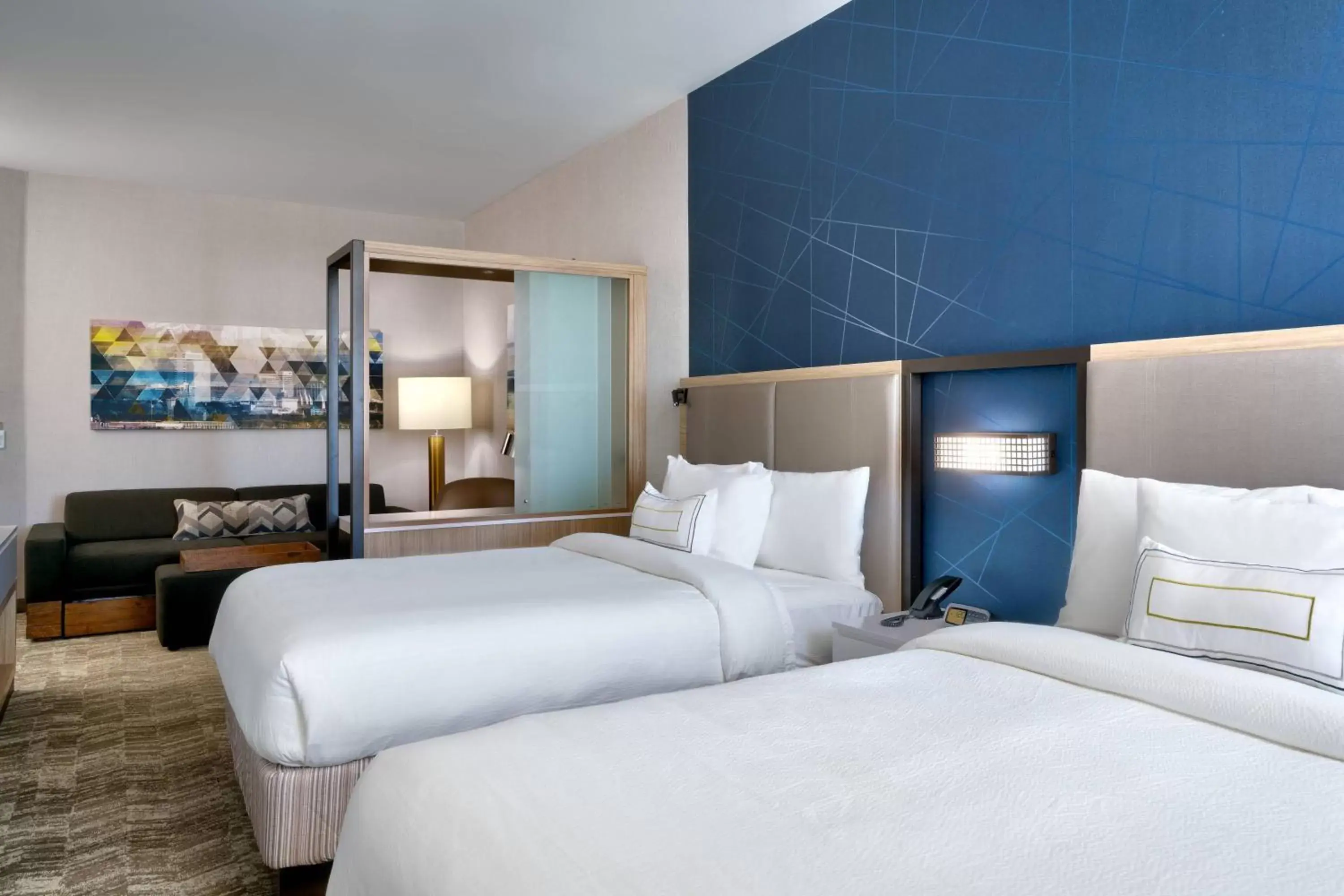 Bedroom, Bed in SpringHill Suites By Marriott Salt Lake City West Valley