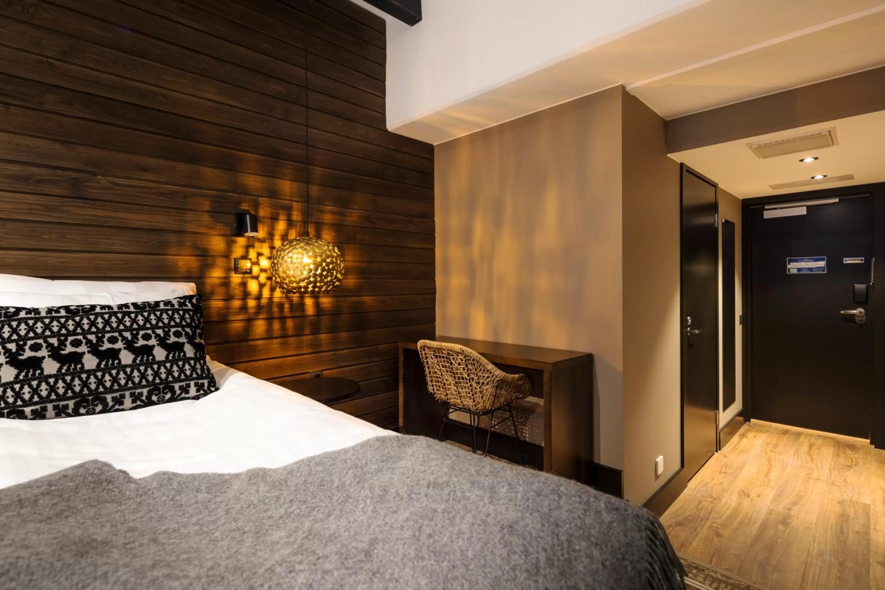 Bed in Lapland Hotels Sky Ounasvaara