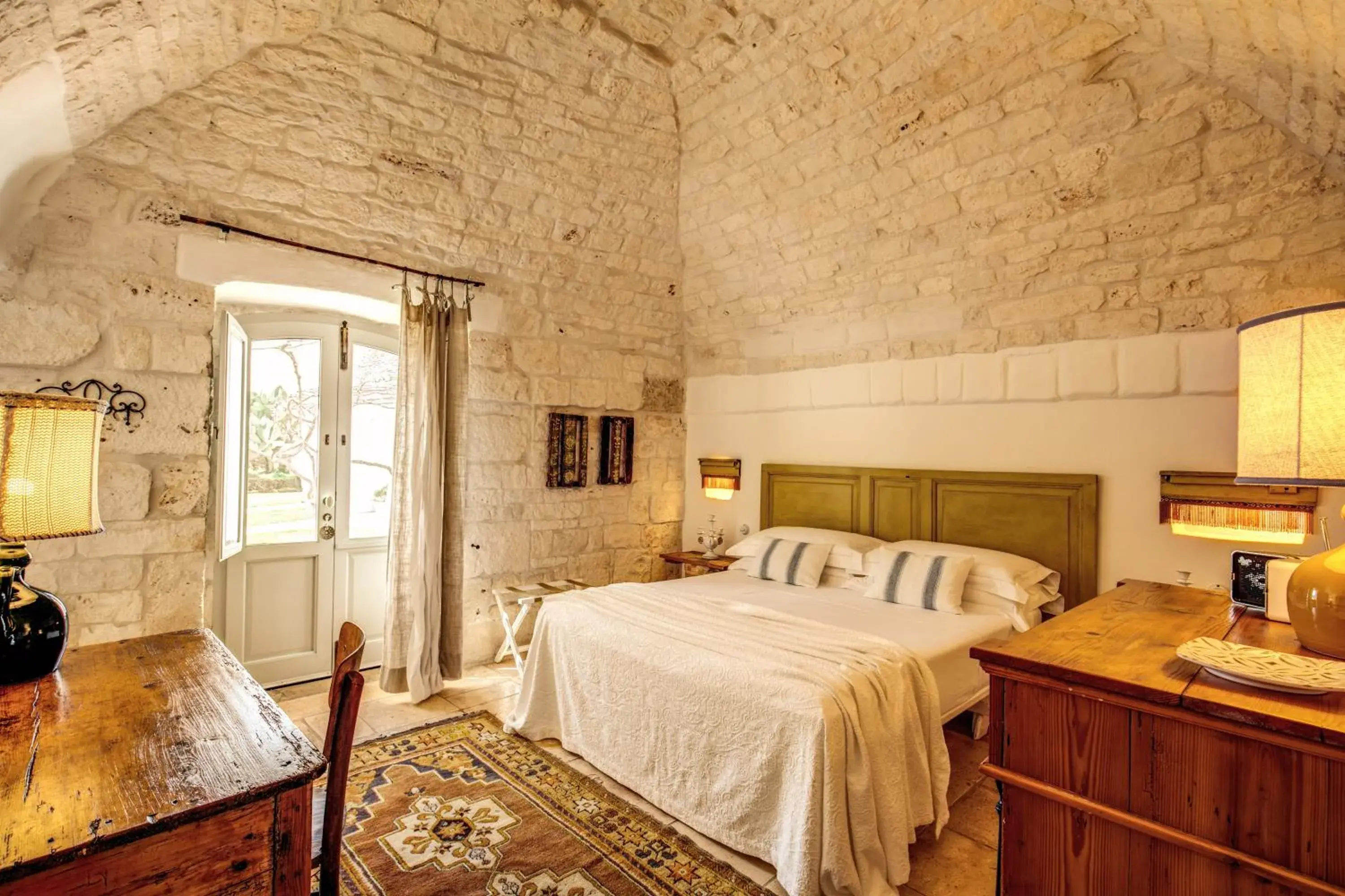 Bed in Masseria Cervarolo