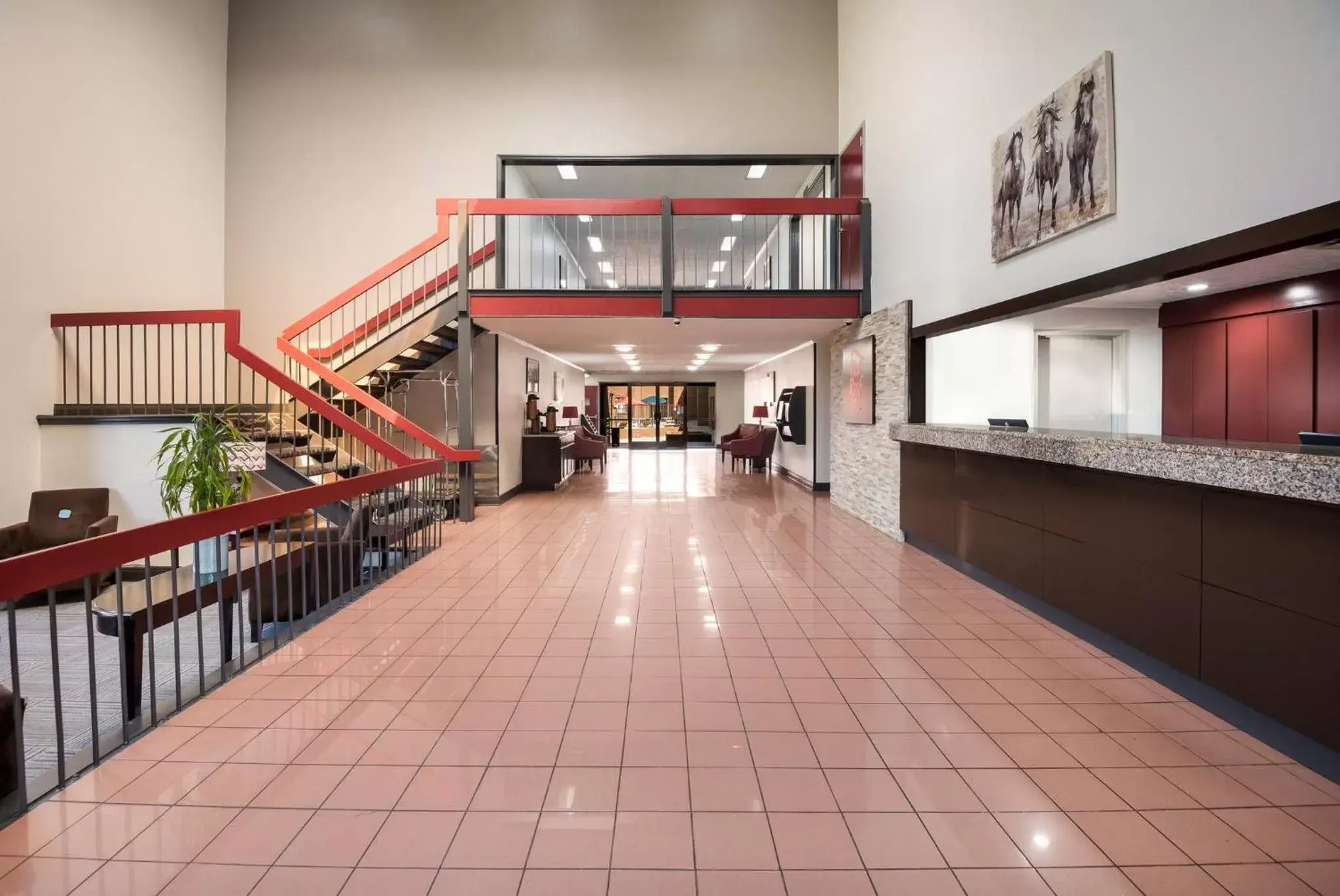 Lobby or reception in Red Roof Inn & Suites Lexington - Hamburg