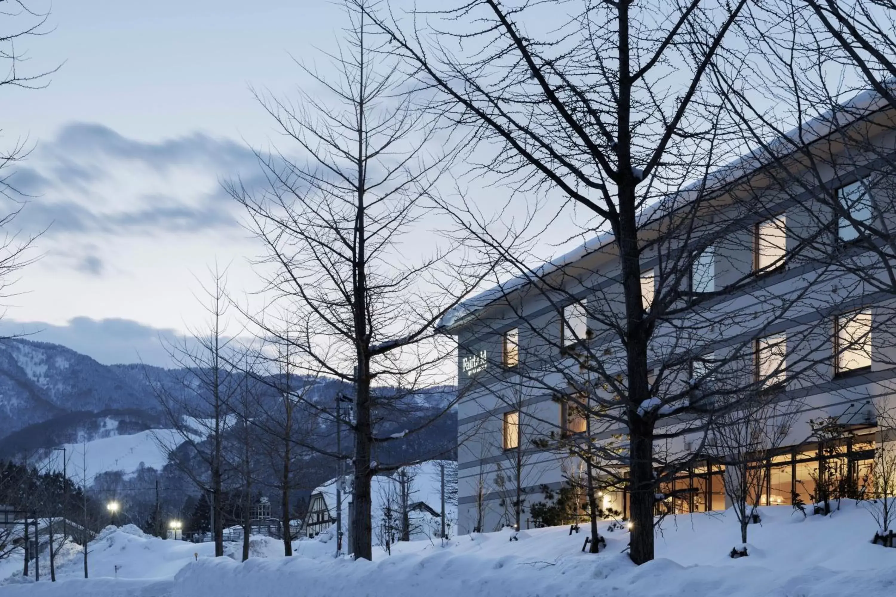 Property building, Winter in Fairfield by Marriott Hyogo Kannabe Highland