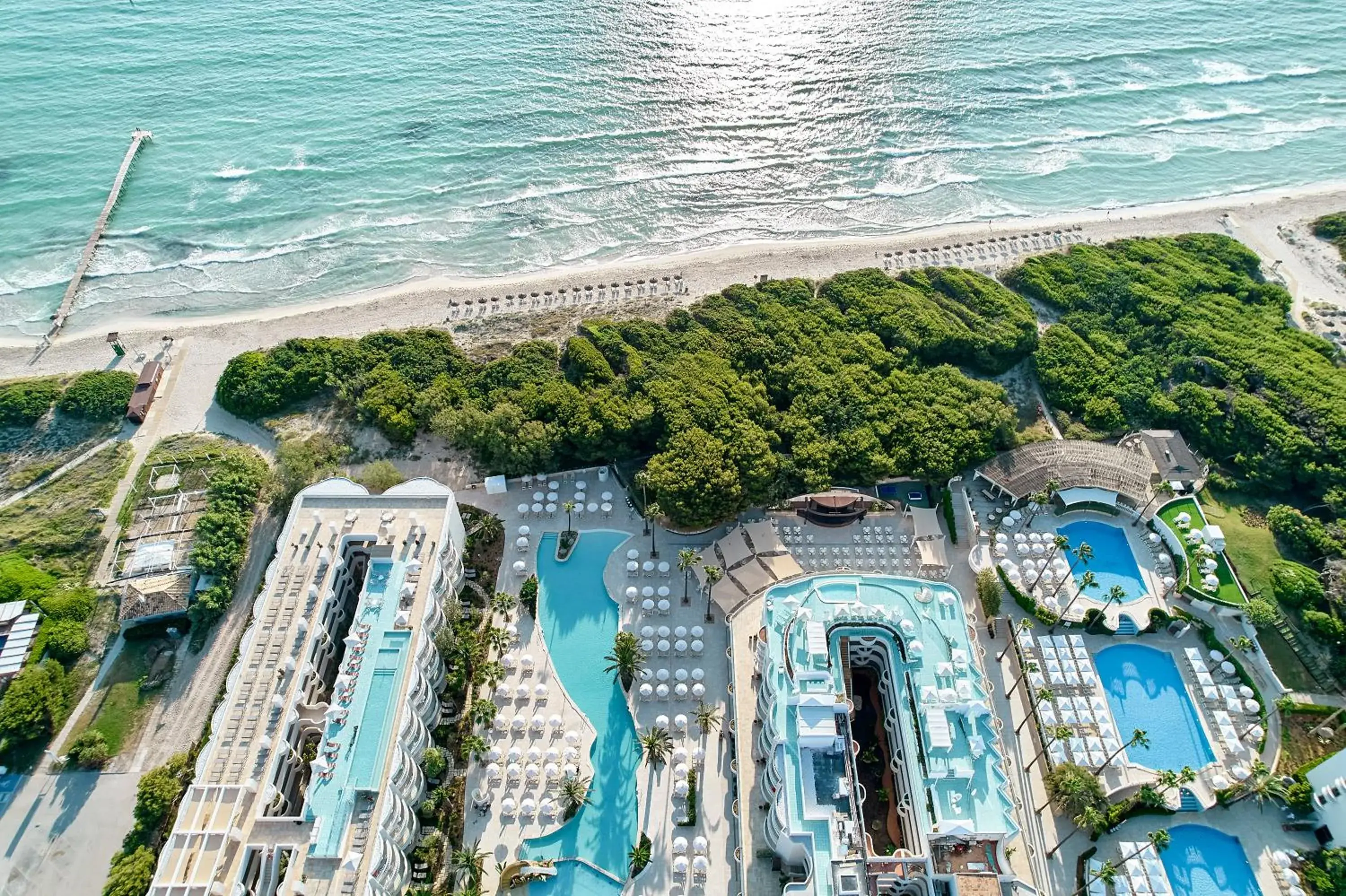 Property building, Bird's-eye View in Iberostar Albufera Playa