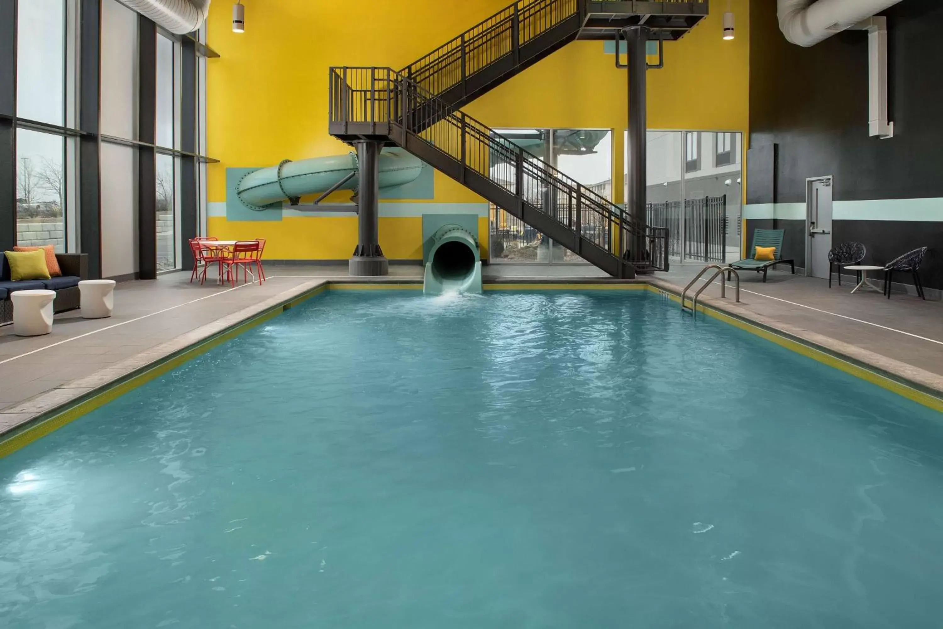 Pool view, Swimming Pool in Hampton Inn & Suites Rapid City Rushmore, SD