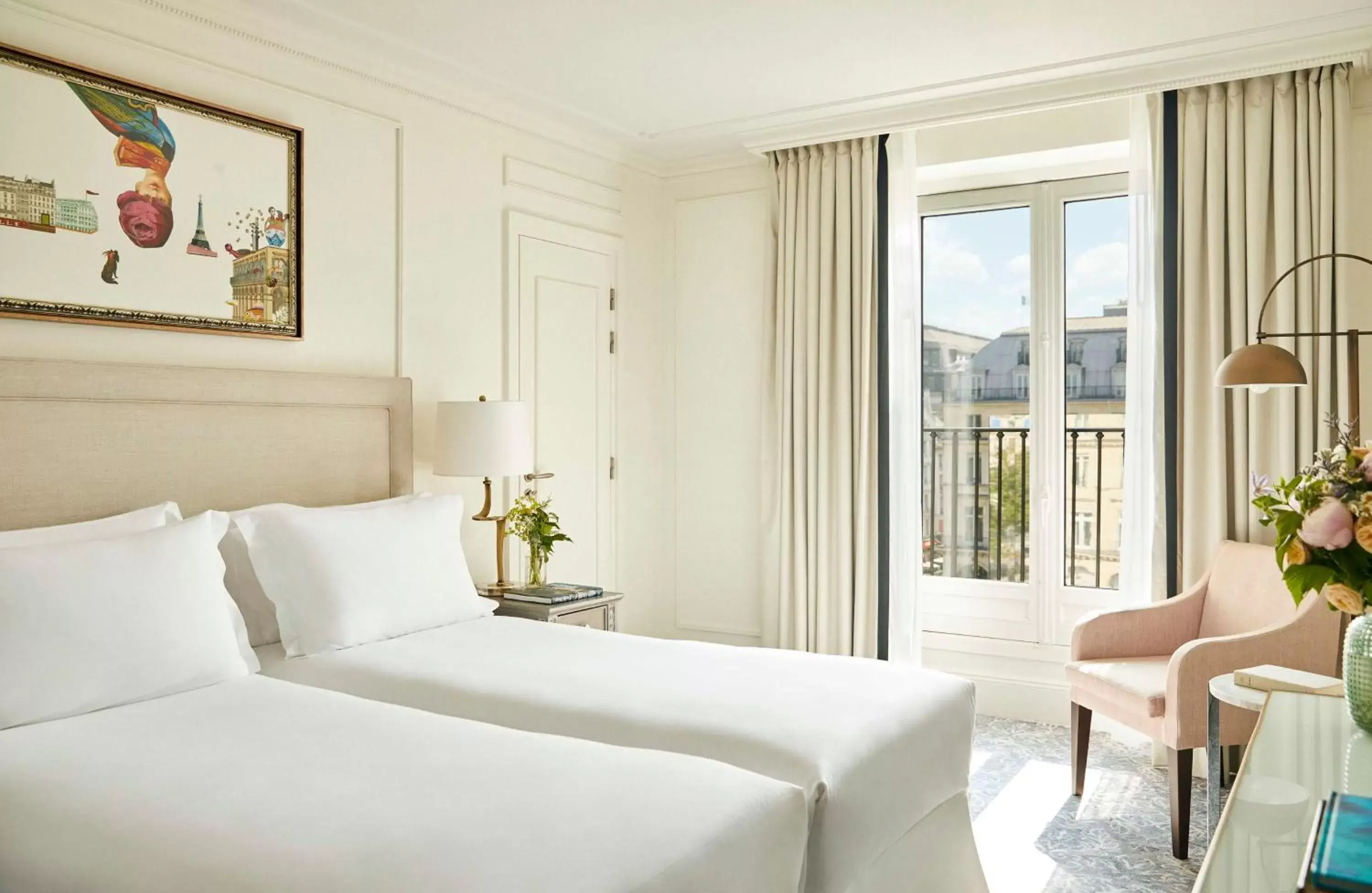 Bedroom, Bed in Hôtel du Louvre, in The Unbound Collection by Hyatt