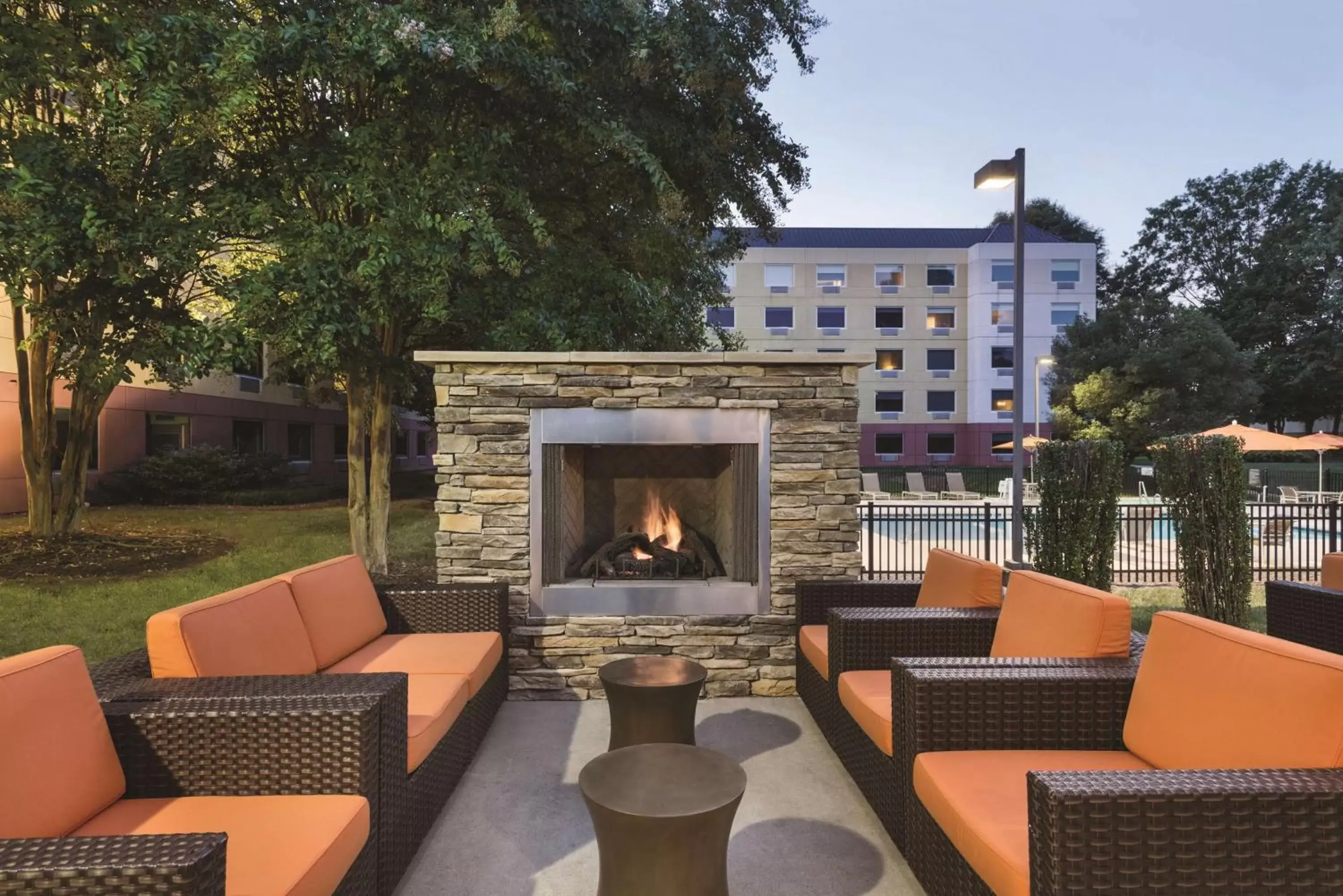 Patio in Hyatt House - Charlotte Airport