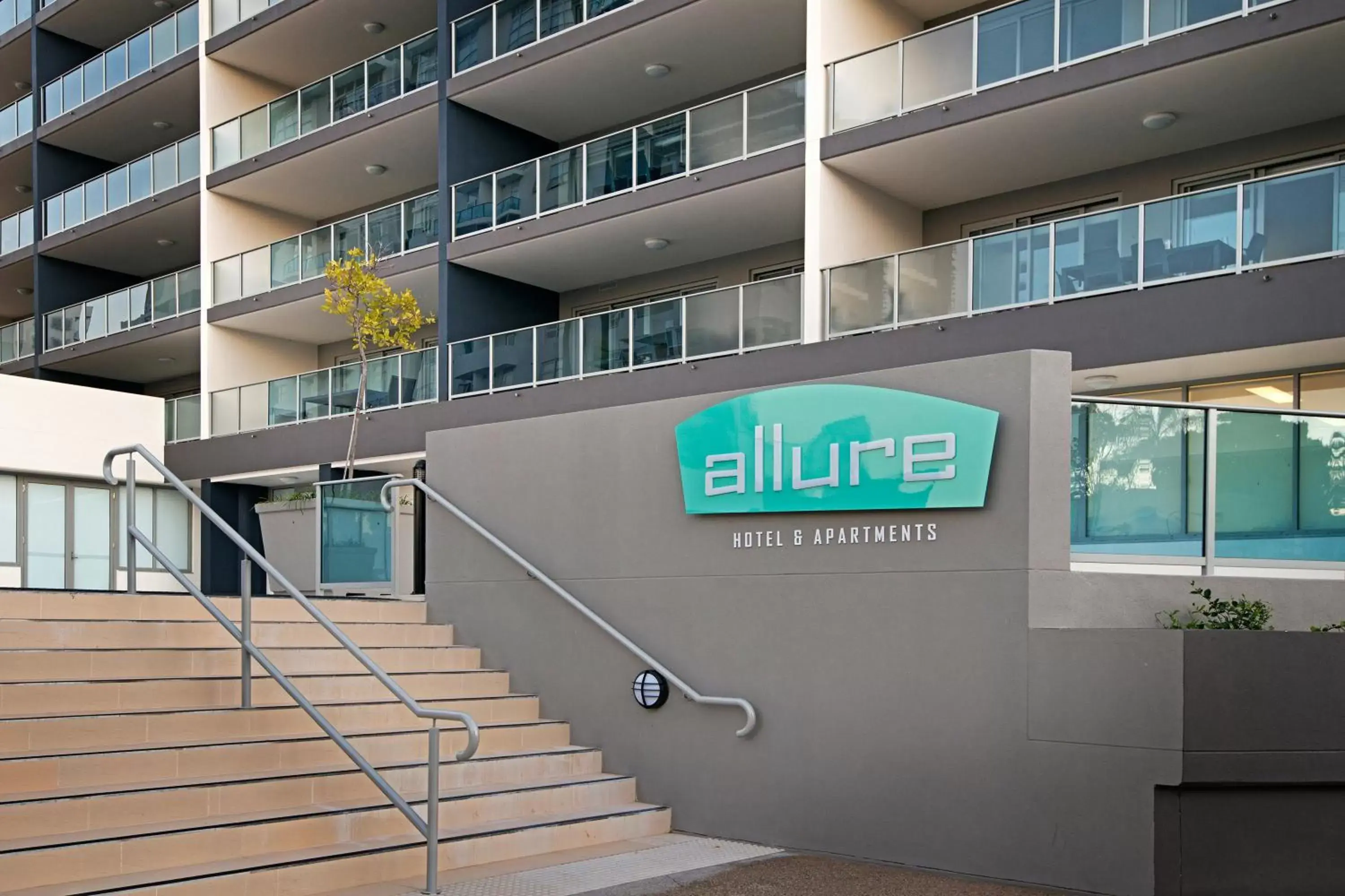 Facade/entrance in Allure Hotel & Apartments Facade/entrance in Allure Hotel & Apartments