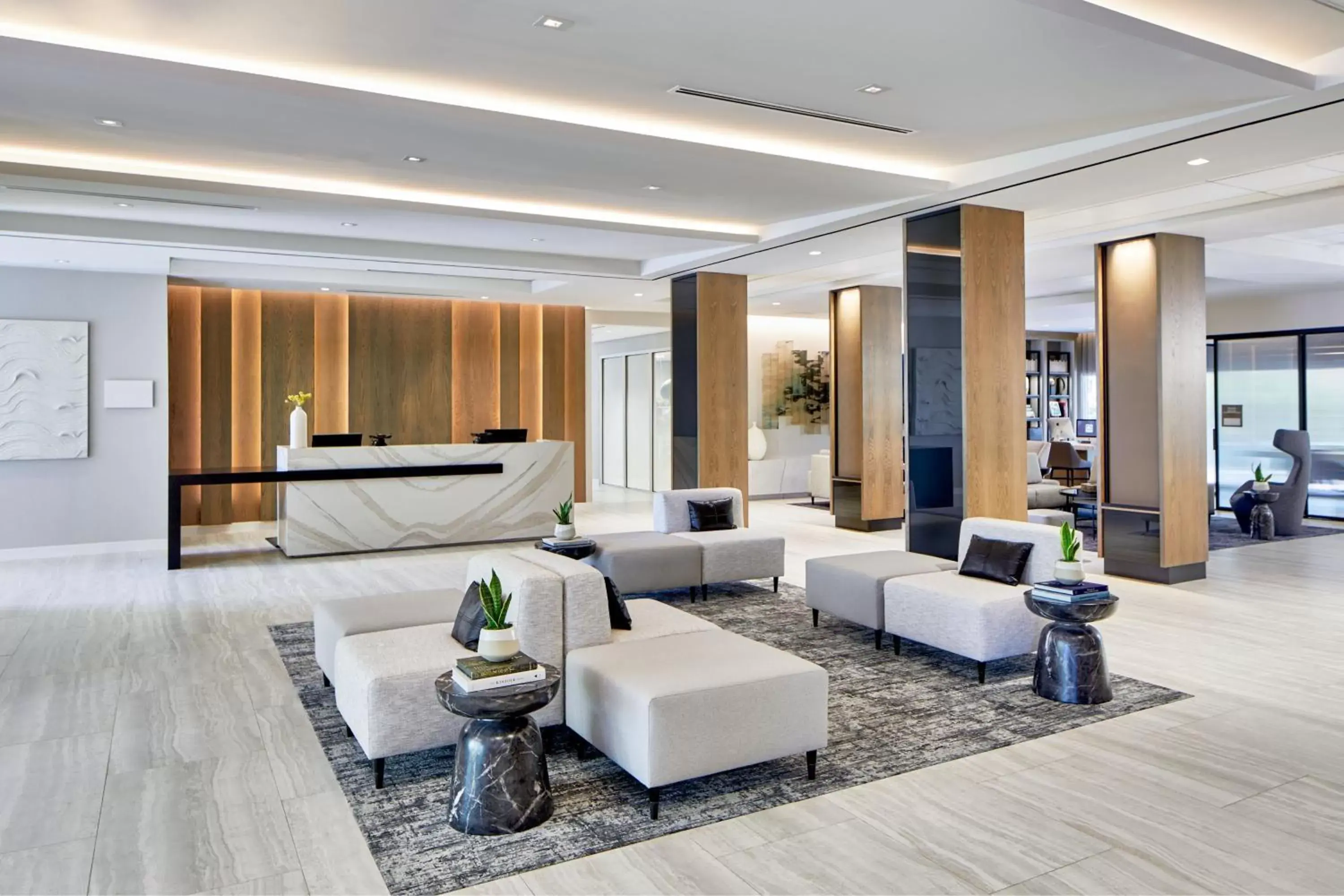 Lobby or reception in AC Hotel by Marriott Orlando Lake Buena Vista